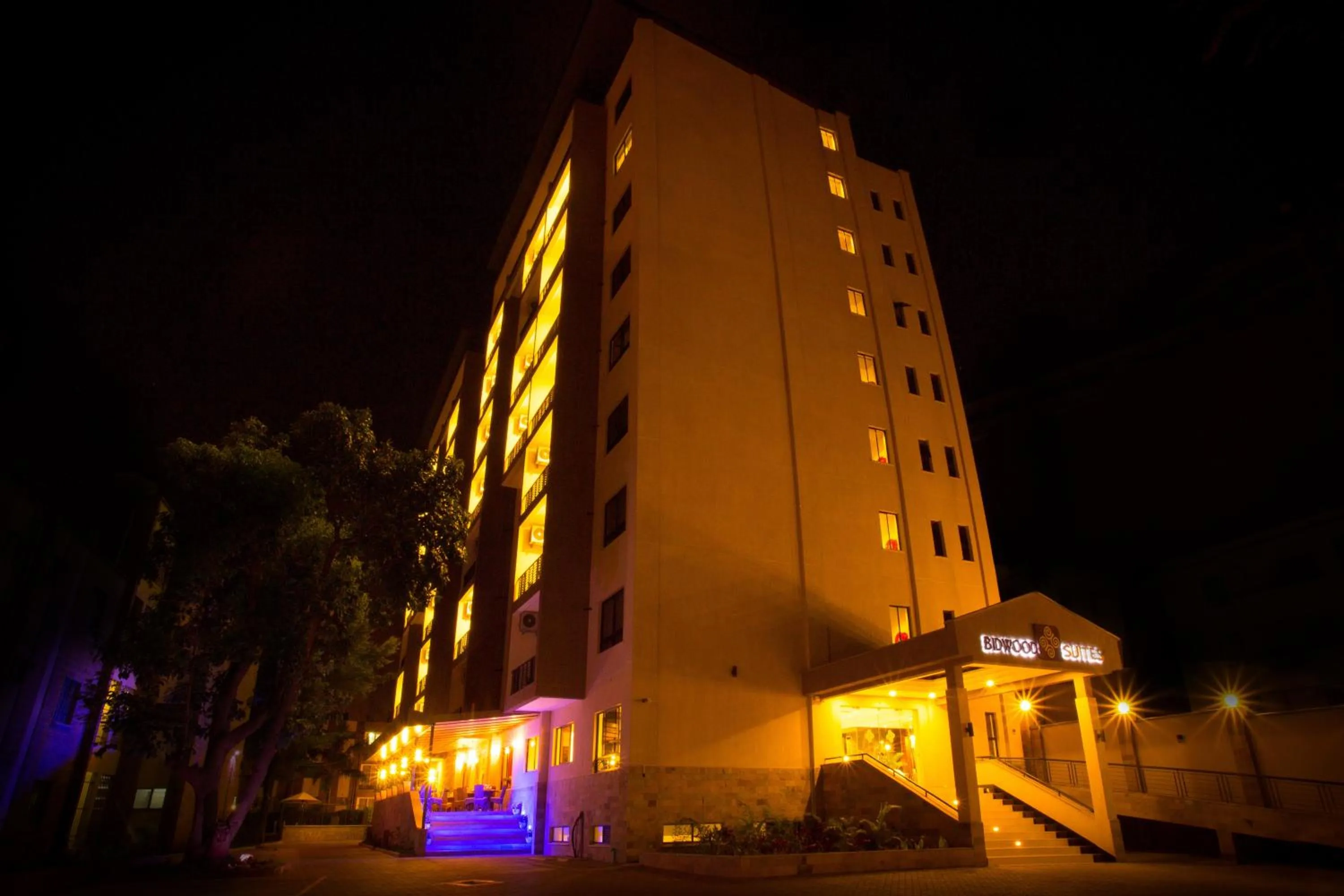 Property building in Bidwood Suite Hotel