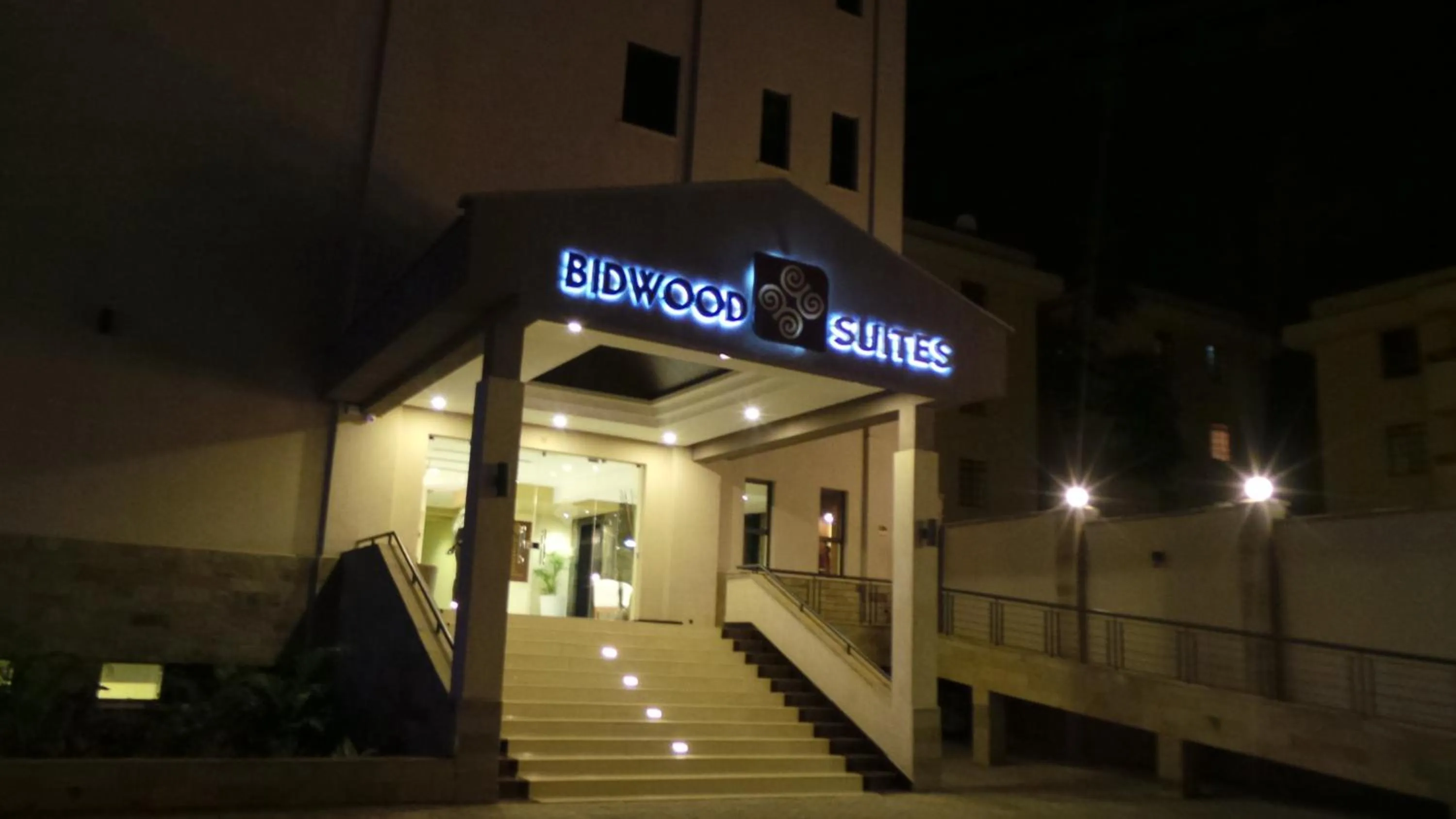 Facade/entrance in Bidwood Suite Hotel