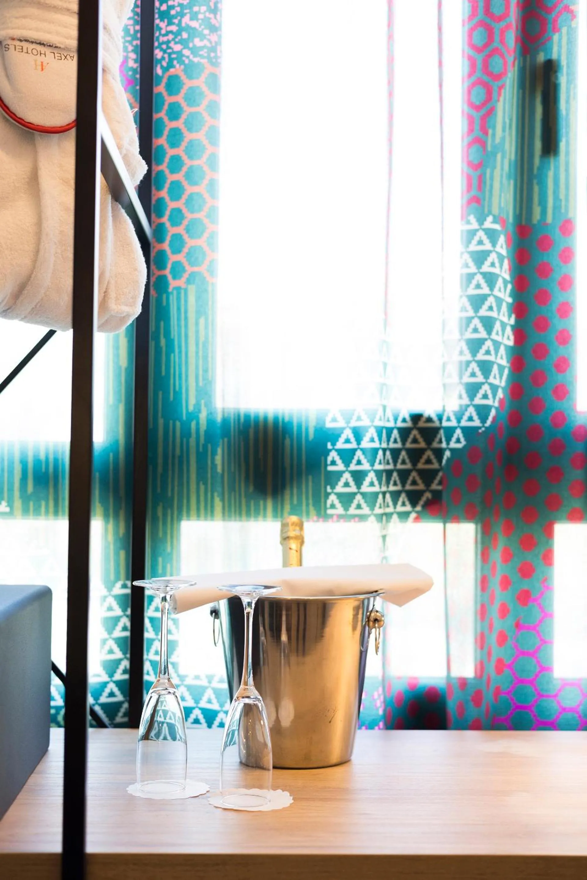 Decorative detail in Axel Hotel Bilbao - Adults Only