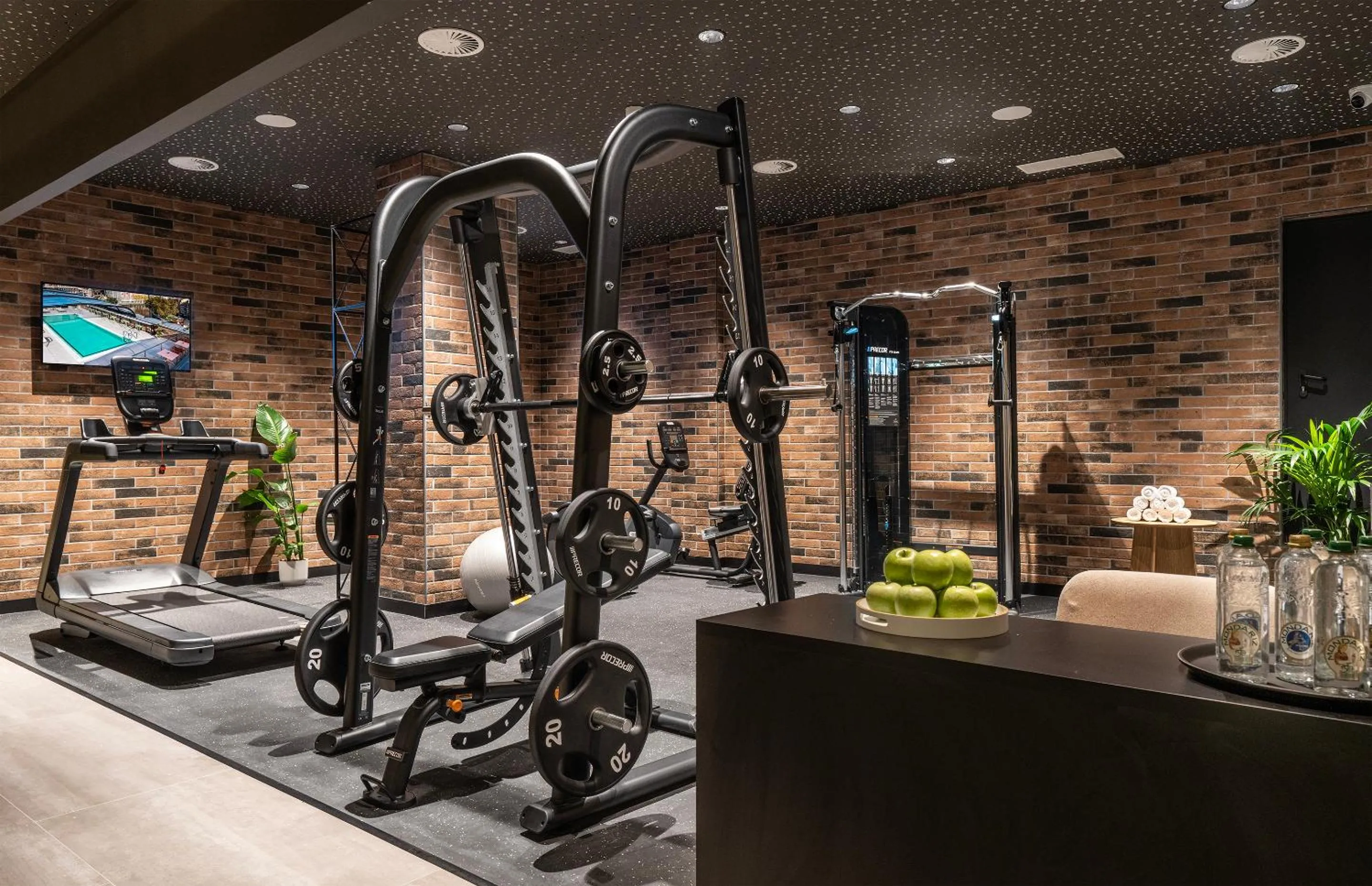Fitness centre/facilities in Axel Hotel Bilbao - Adults Only
