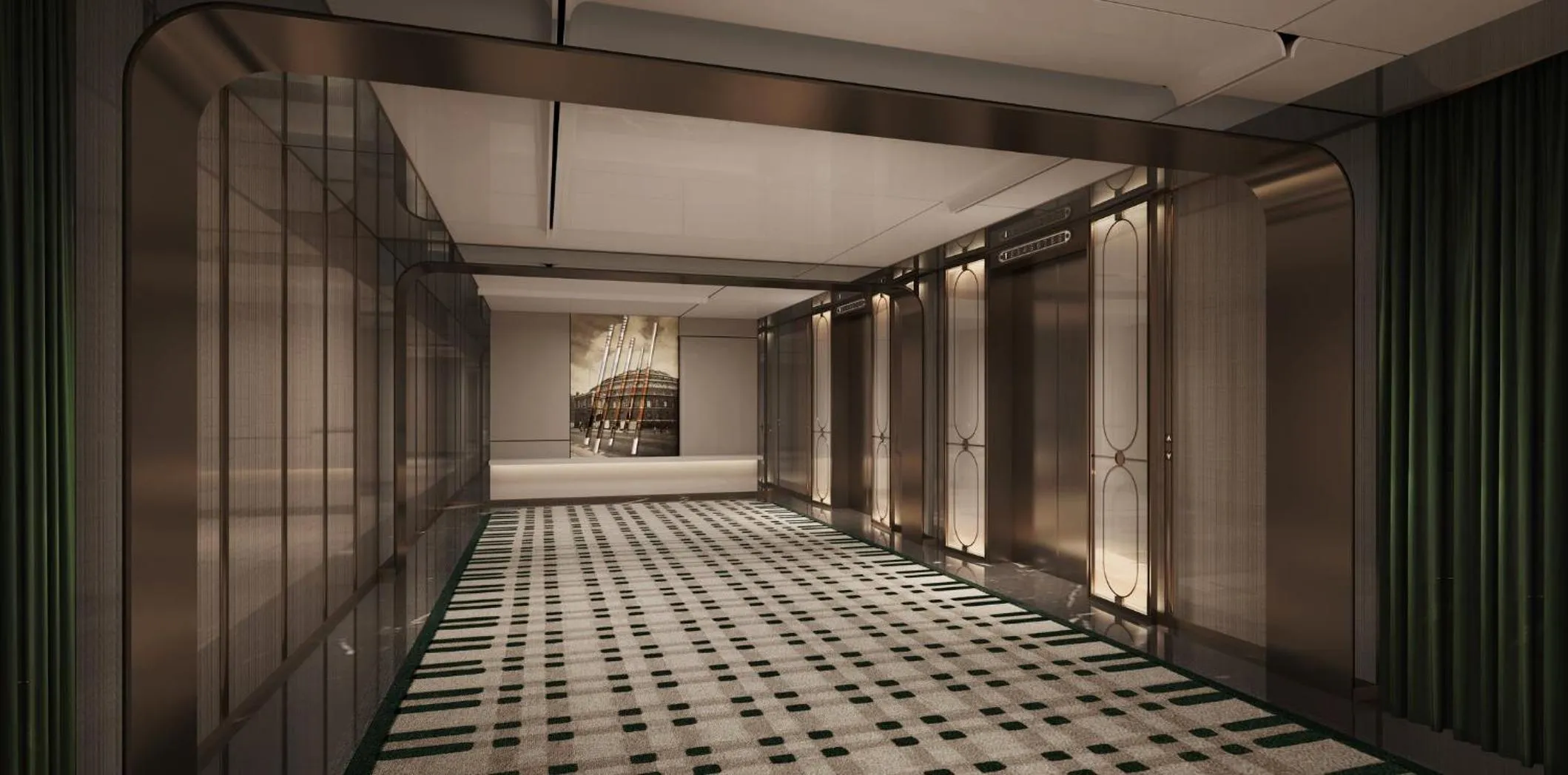 Decorative detail in Hotel Indigo Harbin Central Avenue by IHG