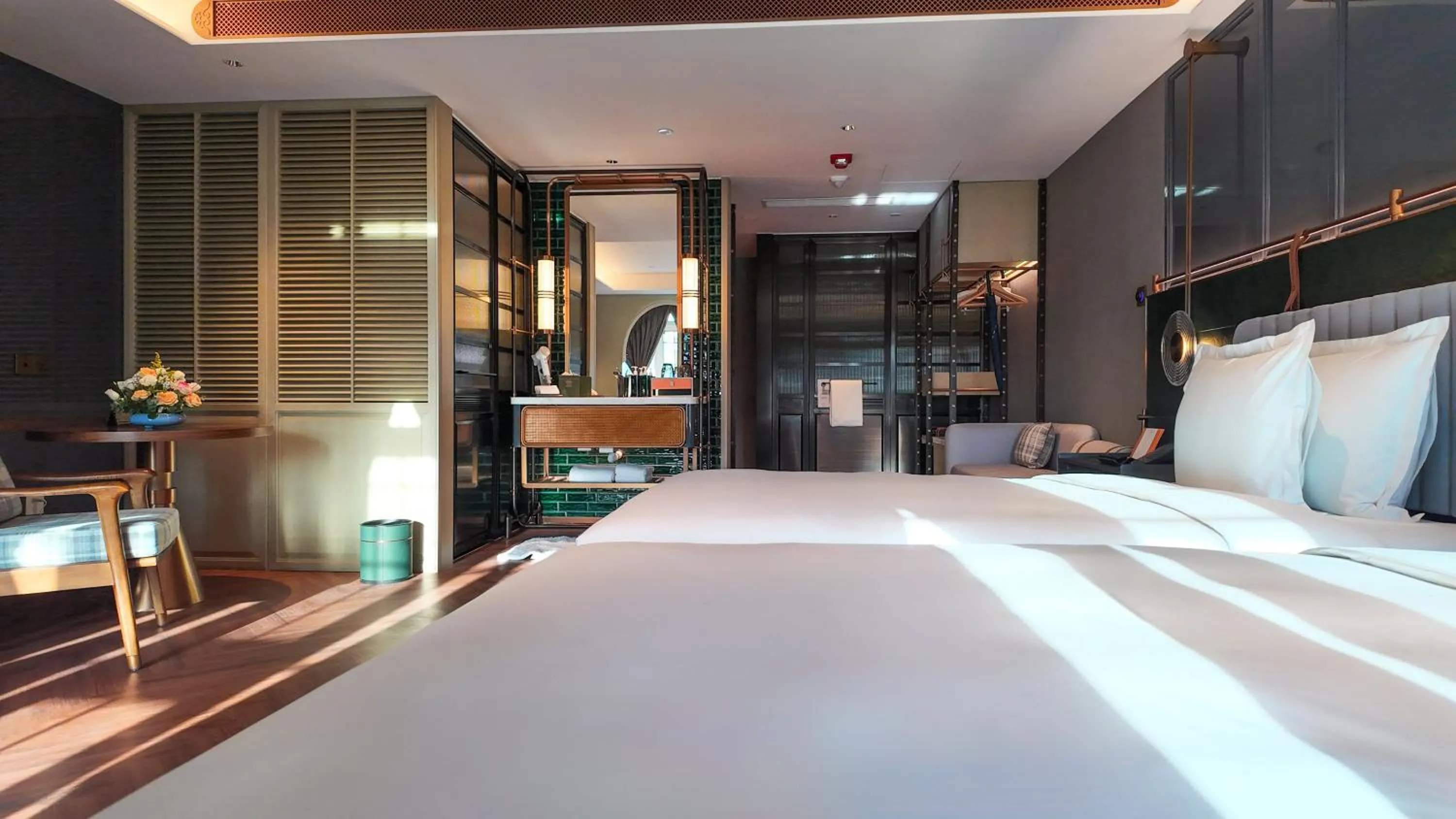 Photo of the whole room, Bed in Hotel Indigo Harbin Central Avenue by IHG