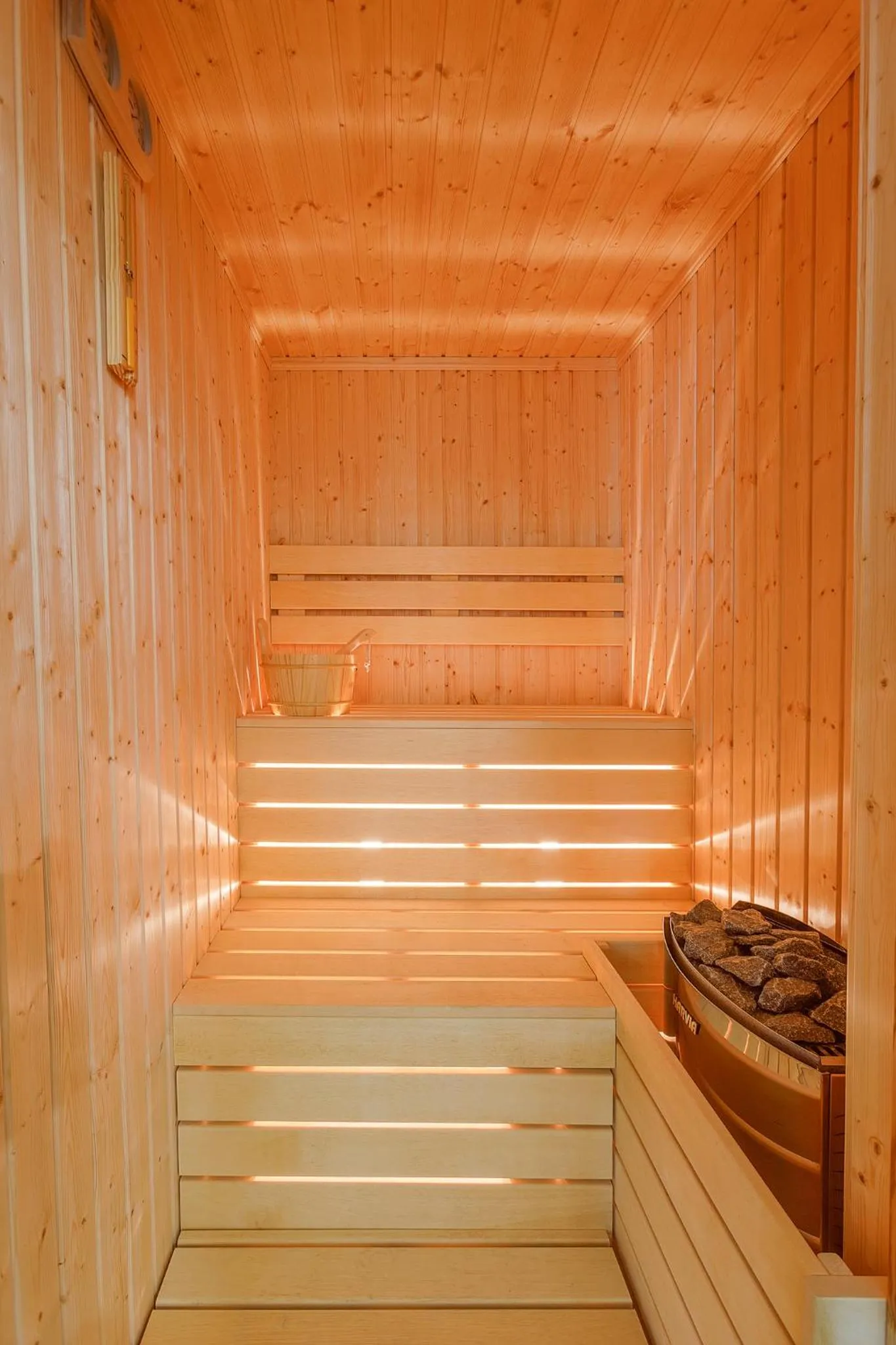Sauna in Blue Star Luxury Hotel