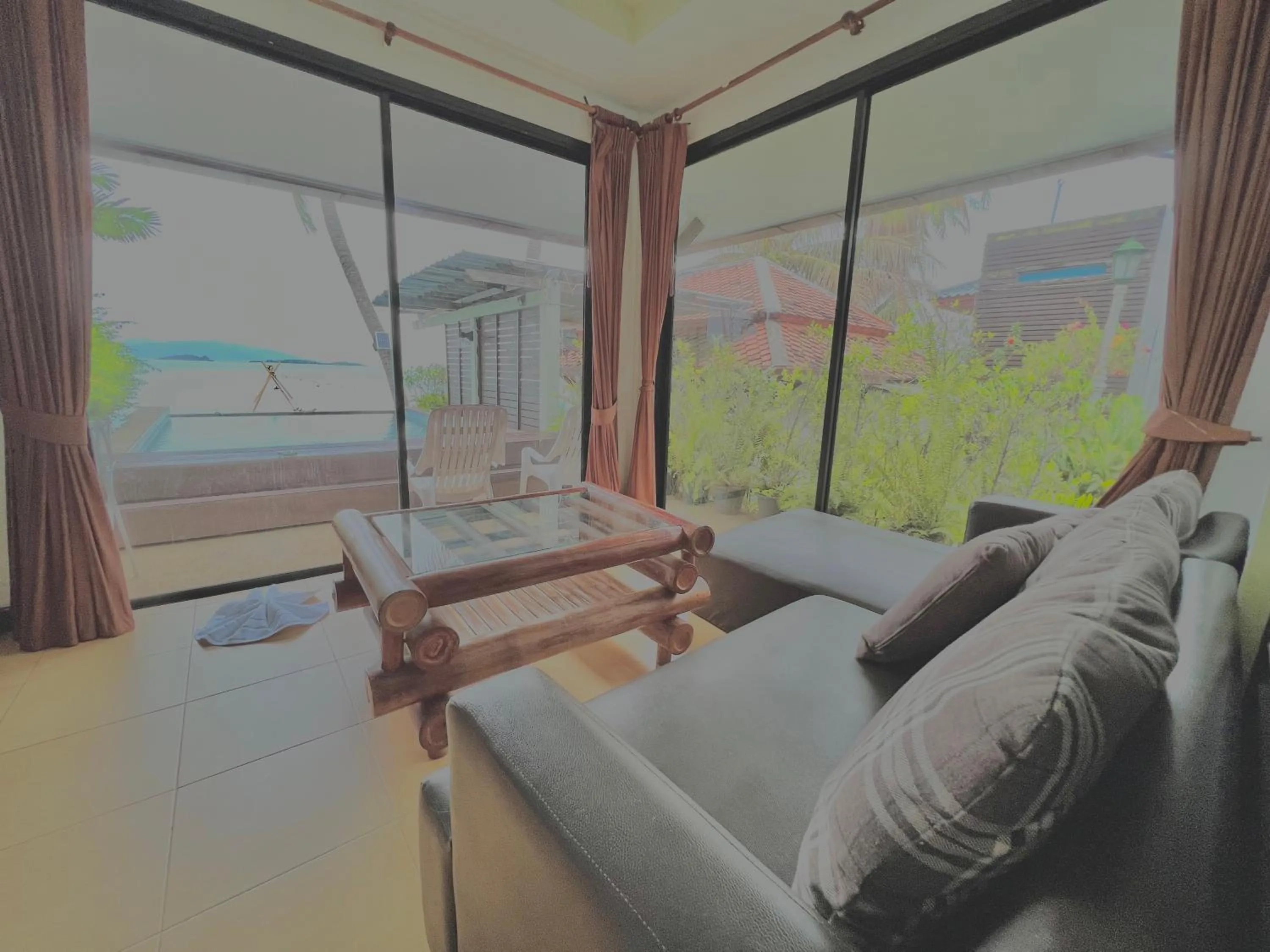 Living room in The Shore Samui