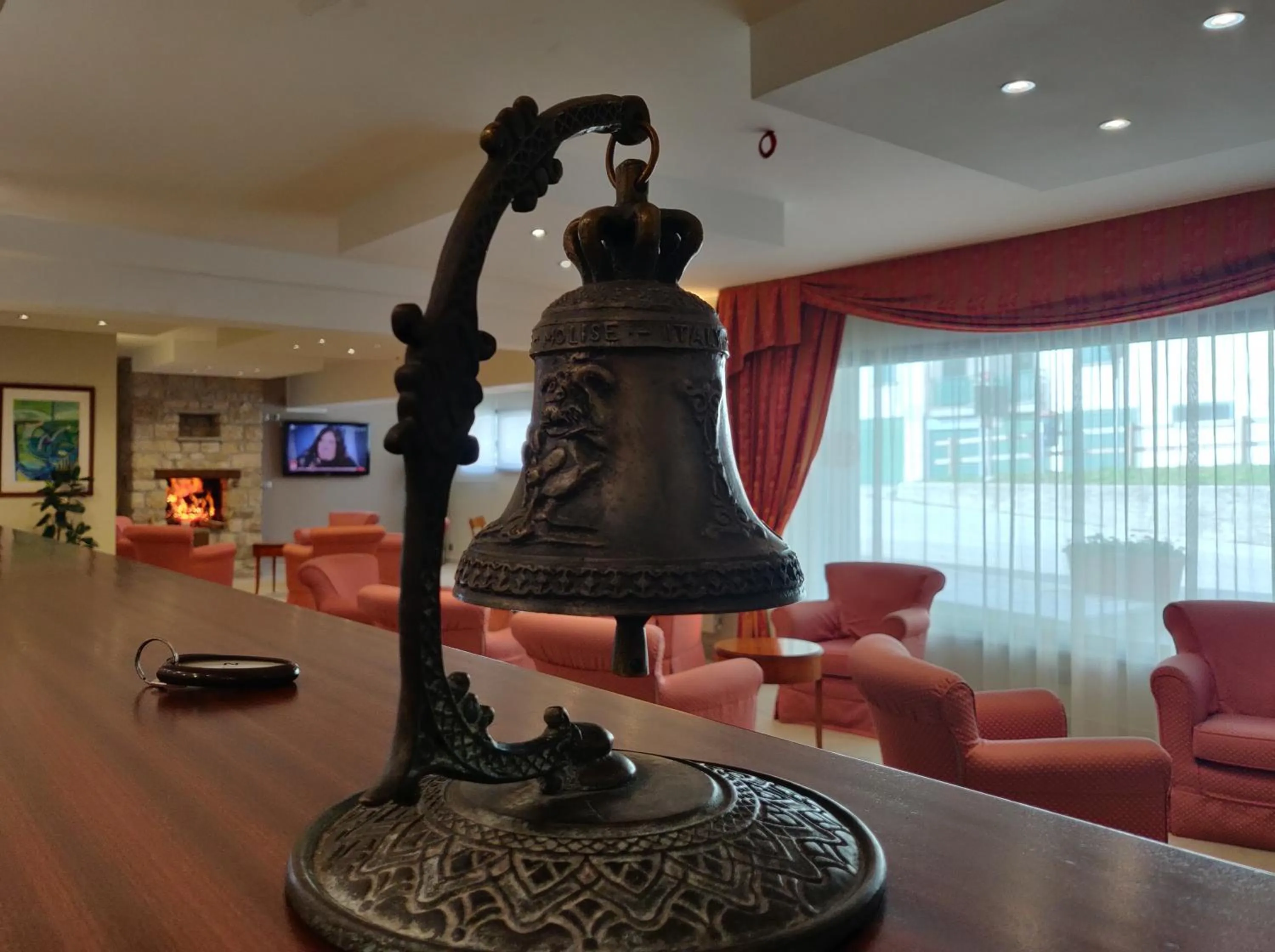 Lobby or reception in Albergo Conte Max