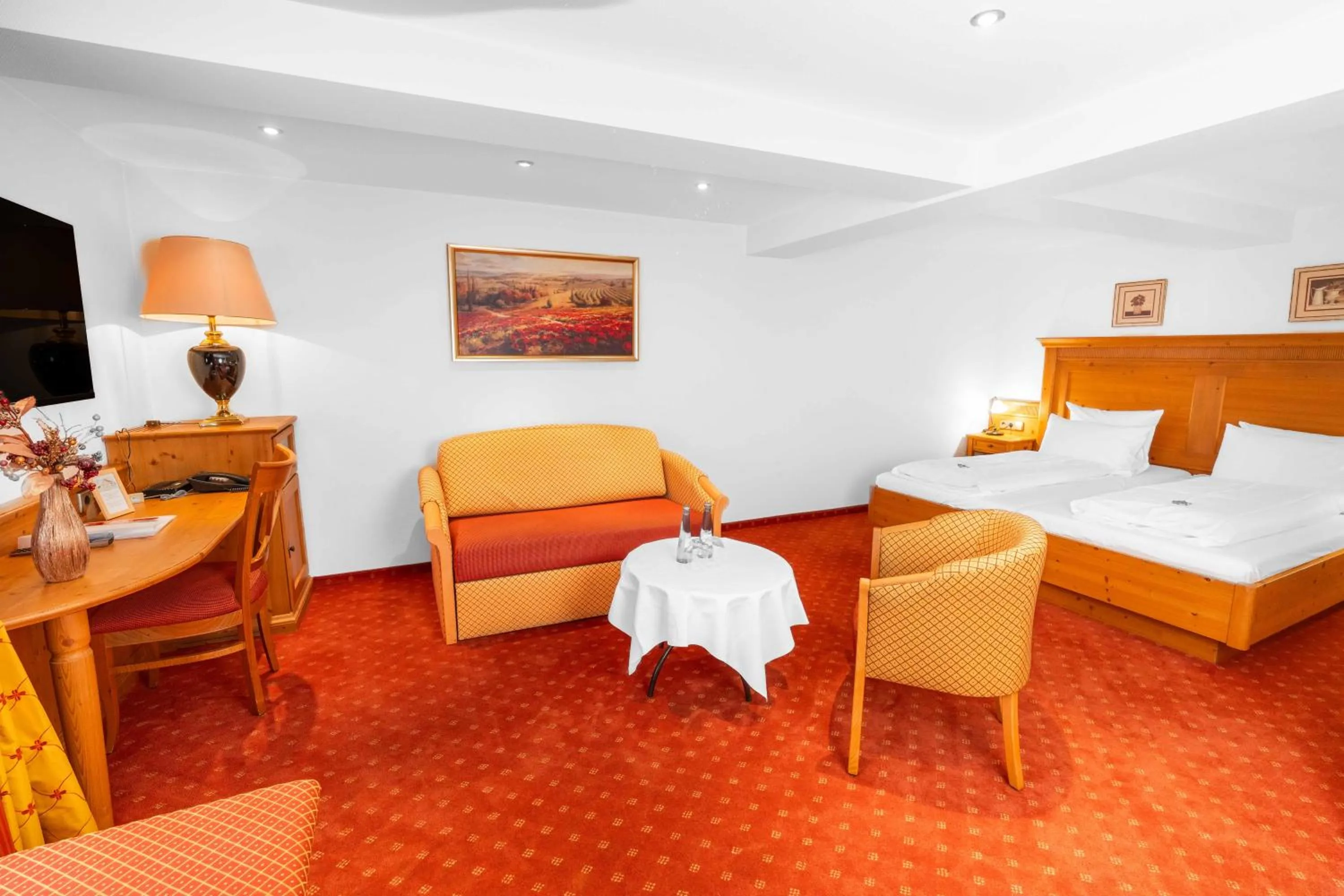 Bed in Hotel-Restaurant Schwanen