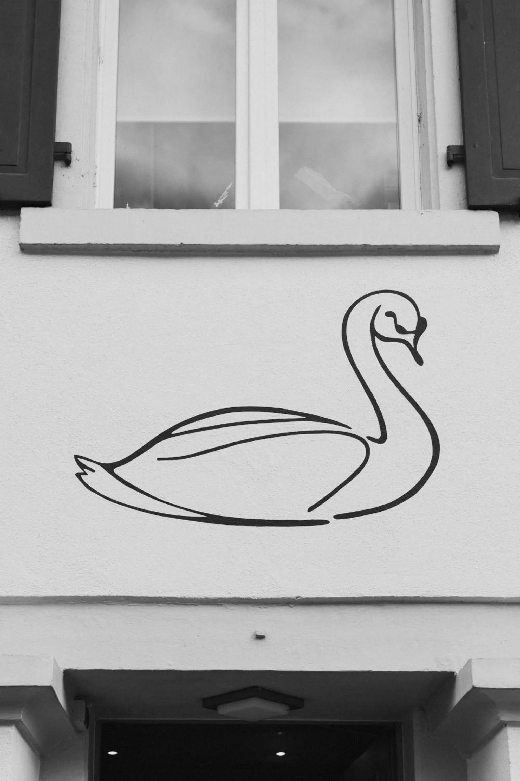 Logo/Certificate/Sign in Hotel-Restaurant Schwanen