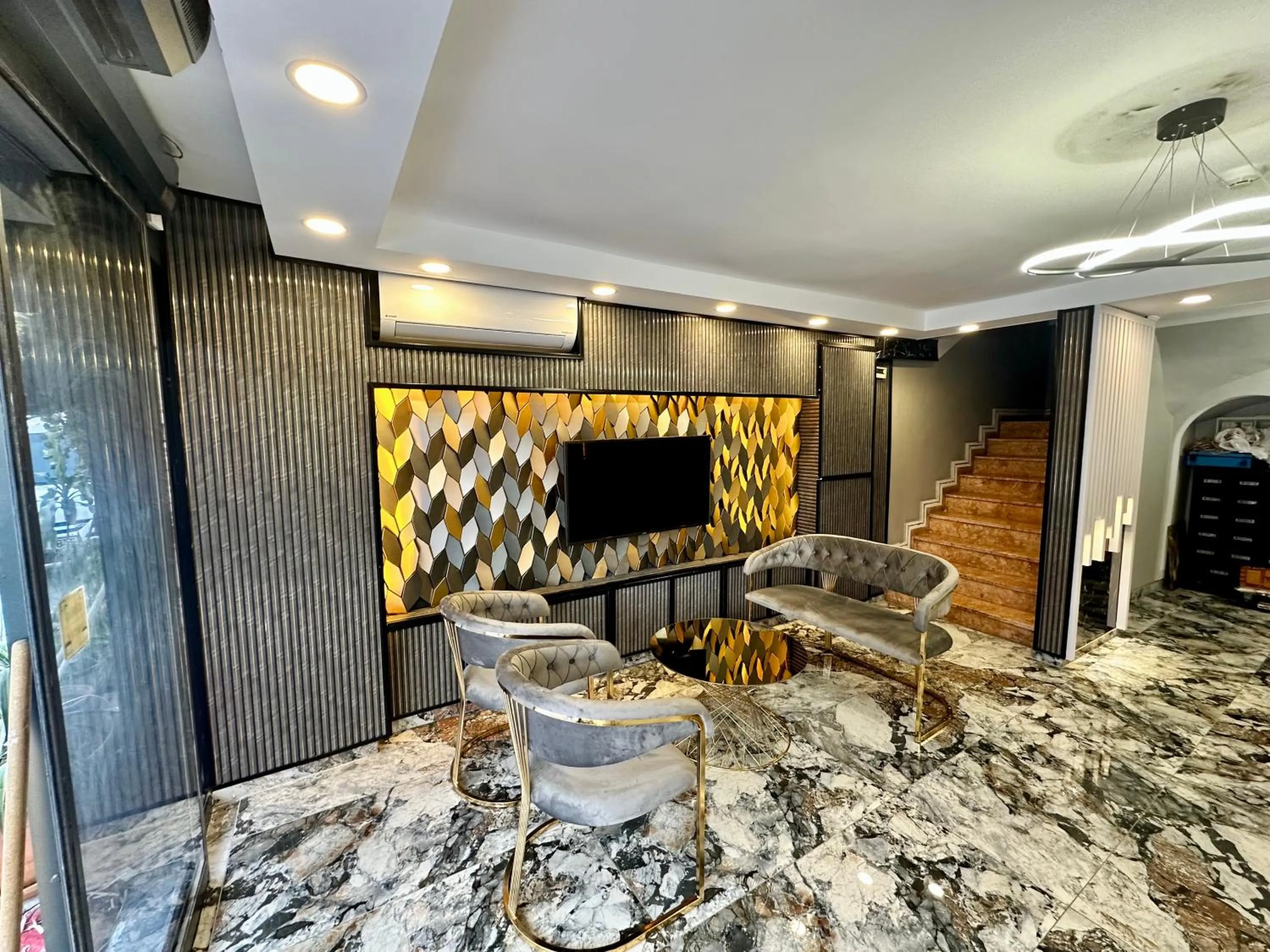 Seating area in Crowned Exclusive Hotel