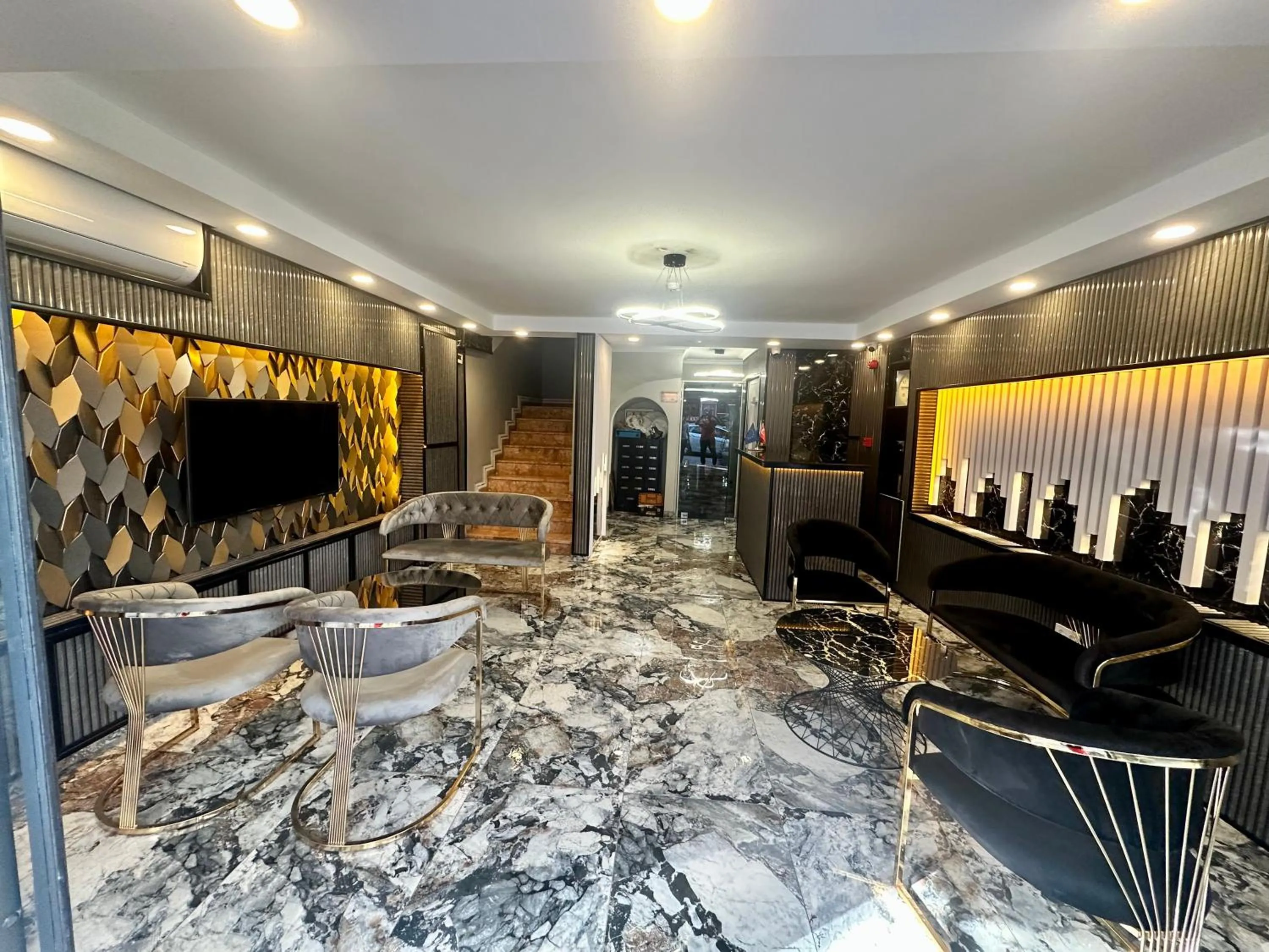 Seating area in Crowned Exclusive Hotel