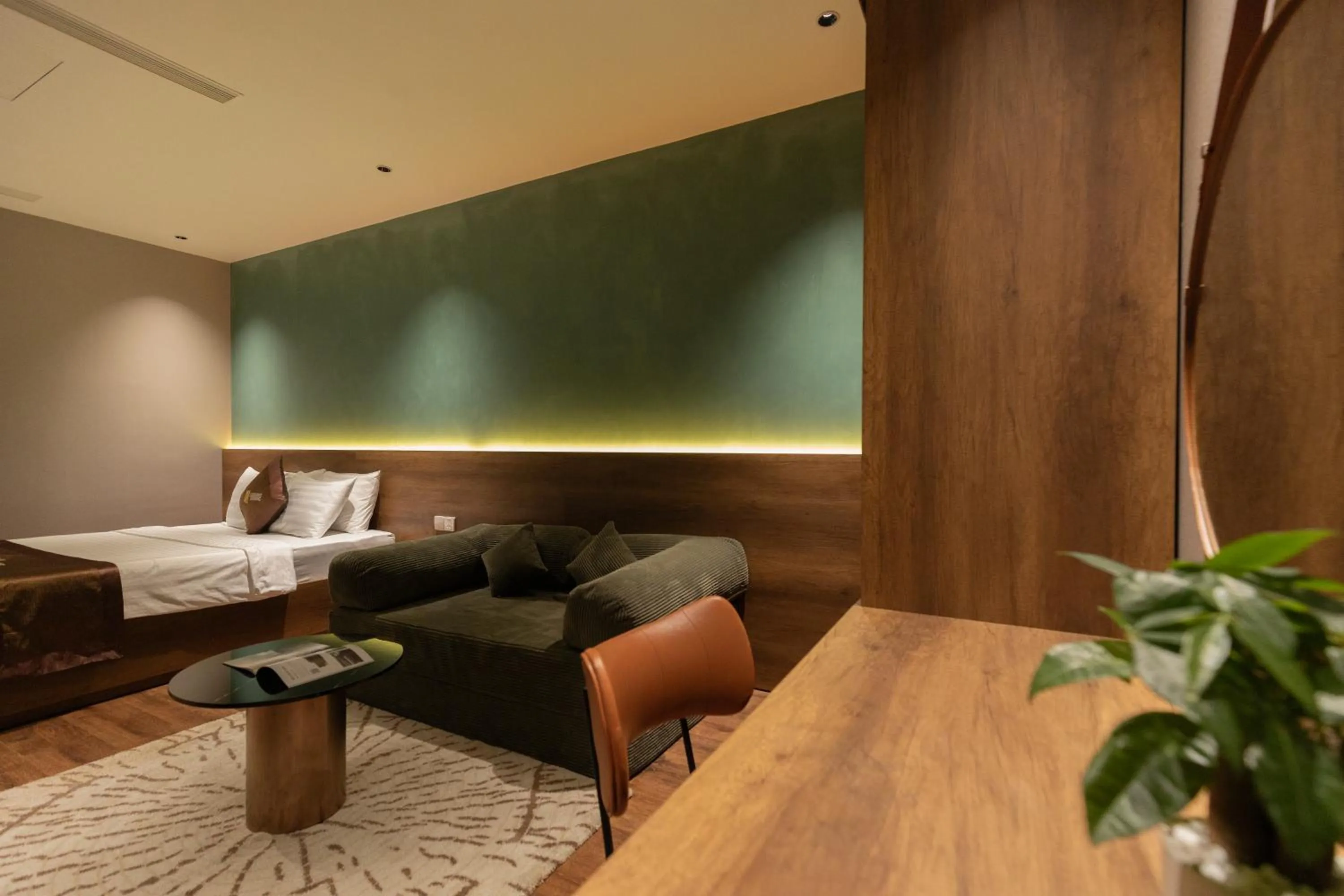 Living room in Luxhome Mekong Hotel