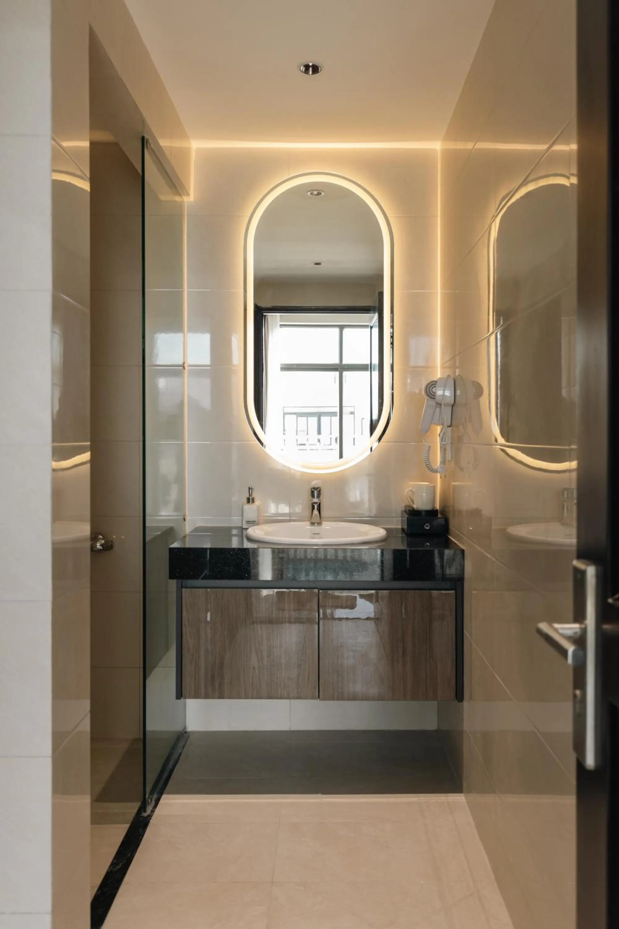 Shower in Luxhome Mekong Hotel