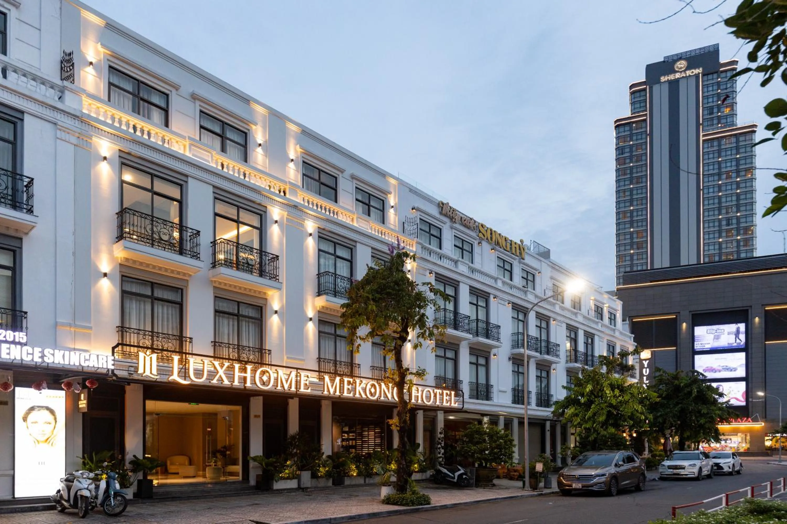 Property building in Luxhome Mekong Hotel