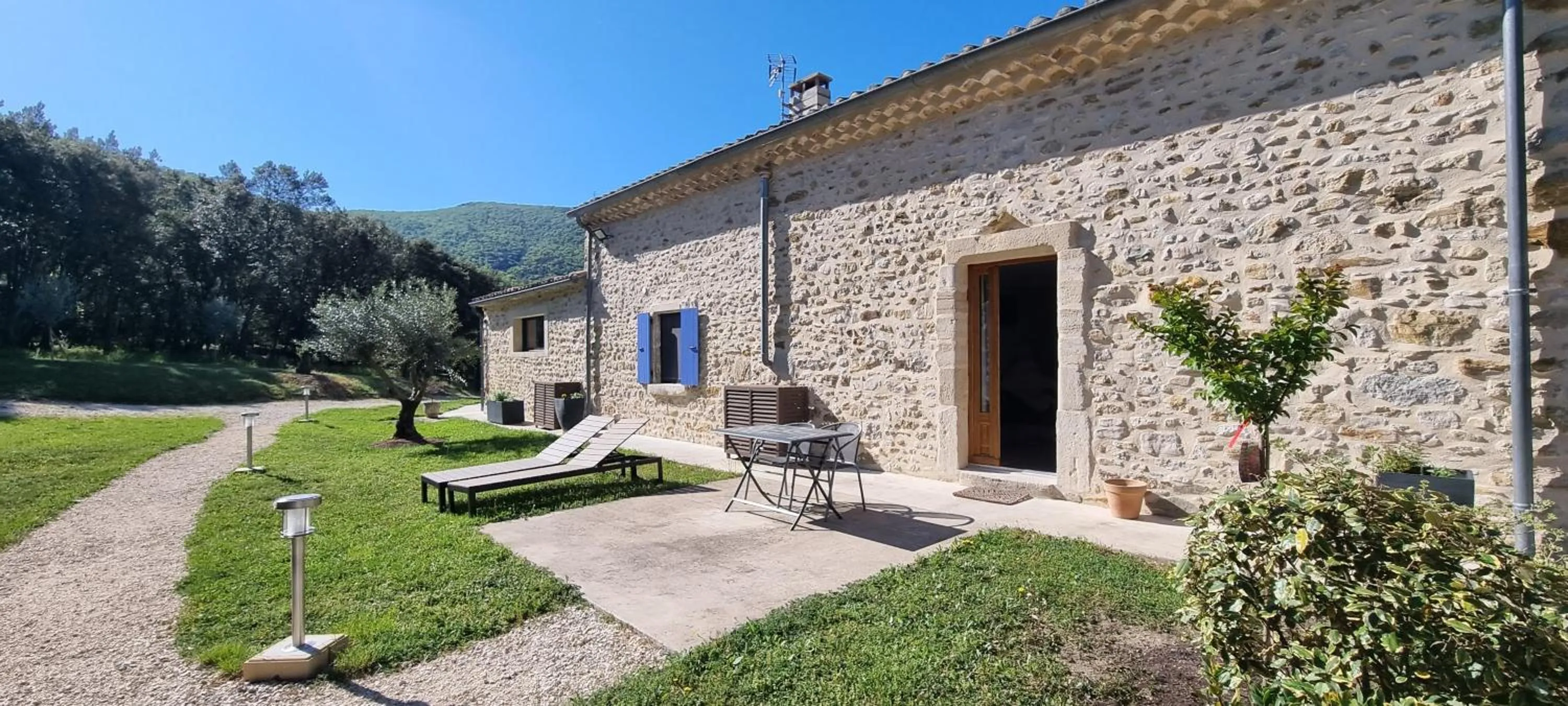 Patio in Mas De La Lance