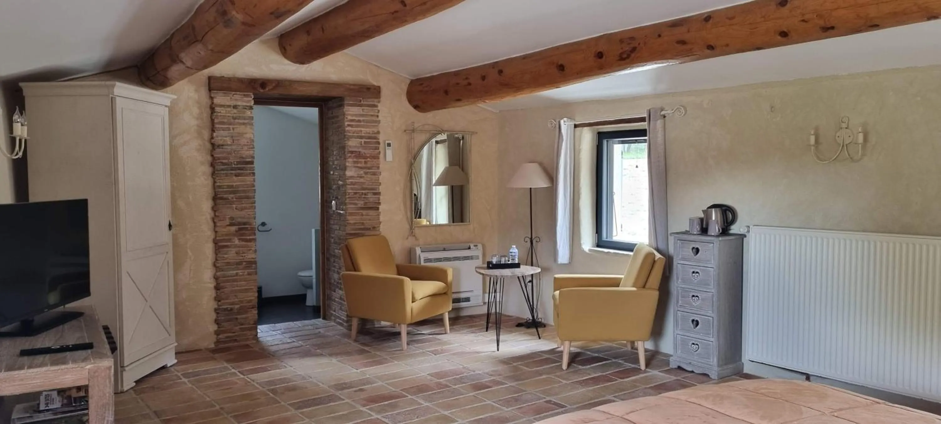 Seating area in Mas De La Lance