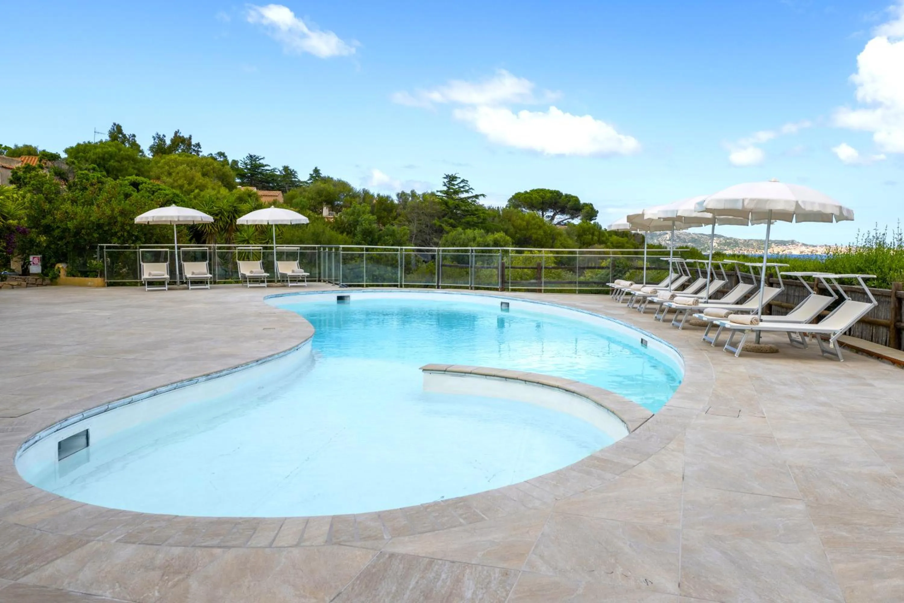 Pool view in AHR Altura Hotel Porto Rafael