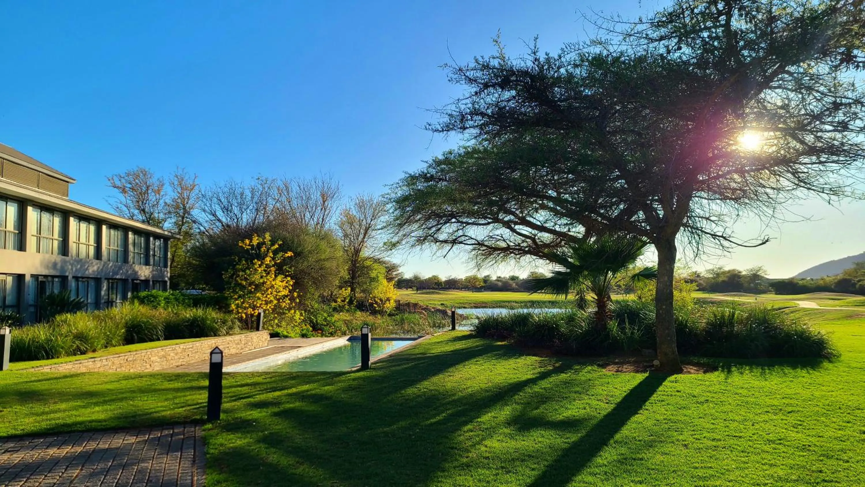 Garden view in Phakalane Golf Estate Hotel & Convention Centre