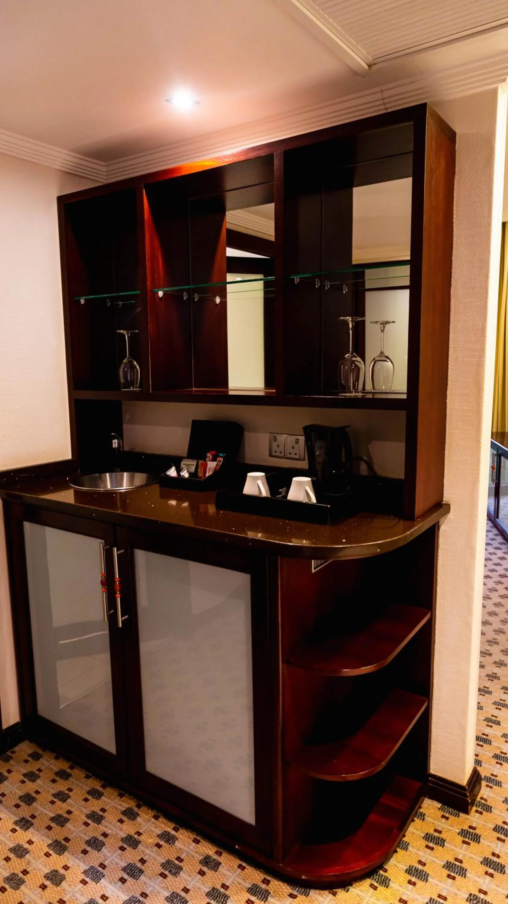 Kitchen or kitchenette in Phakalane Golf Estate Hotel & Convention Centre