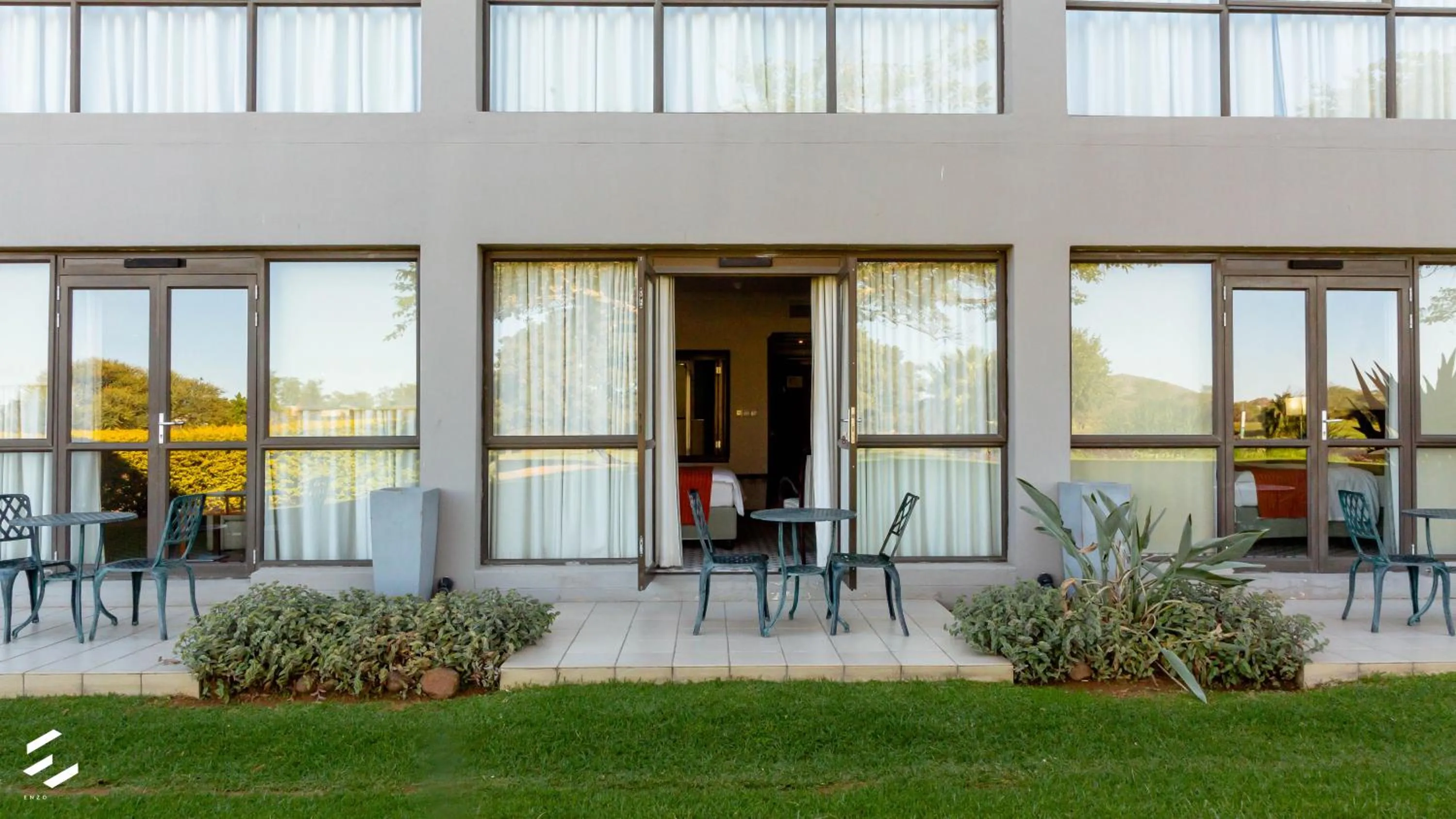 Patio in Phakalane Golf Estate Hotel & Convention Centre