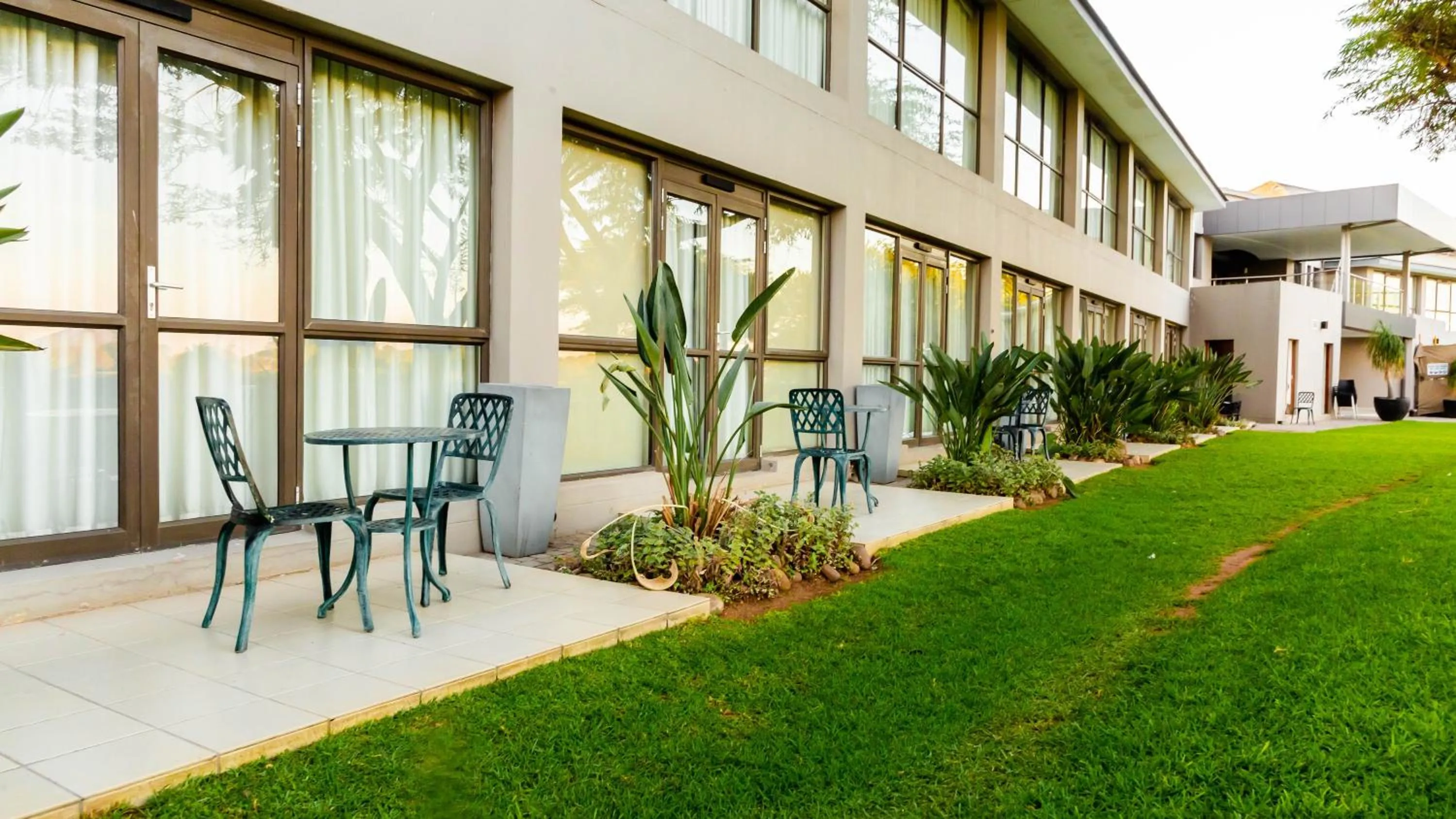 Patio in Phakalane Golf Estate Hotel & Convention Centre