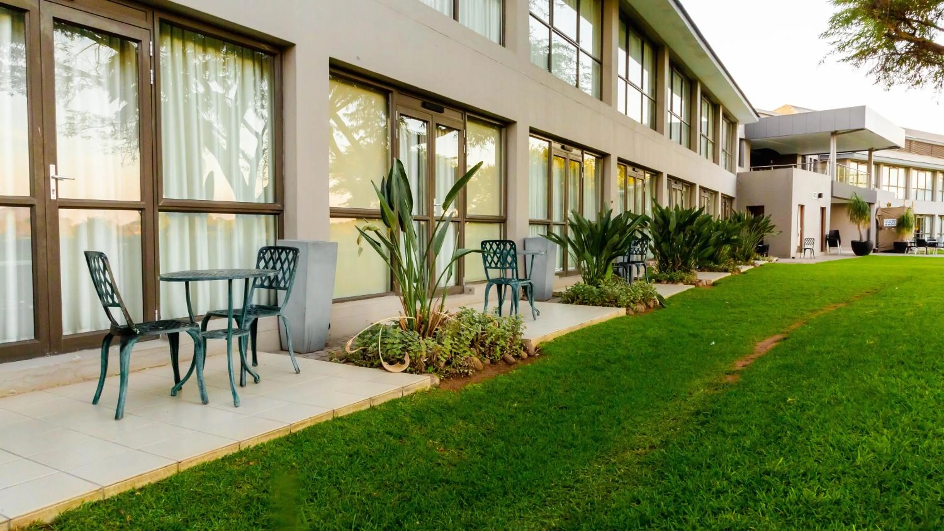 Patio in Phakalane Golf Estate Hotel & Convention Centre