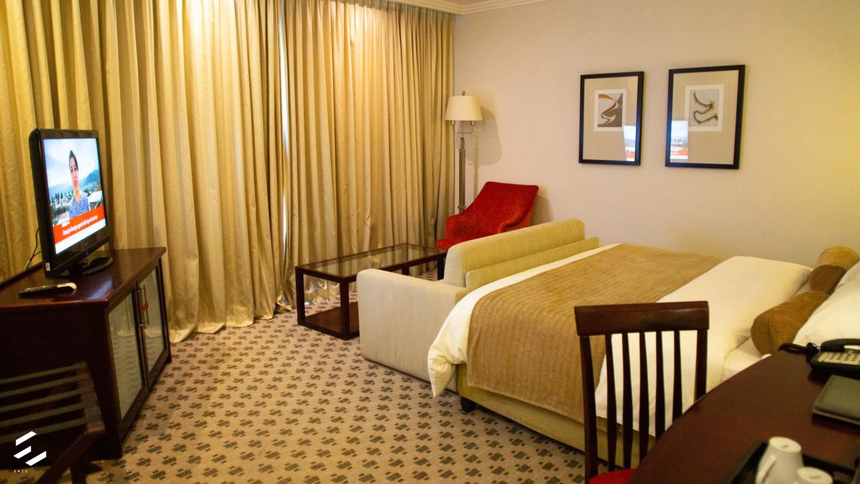 Bedroom, Bed in Phakalane Golf Estate Hotel & Convention Centre