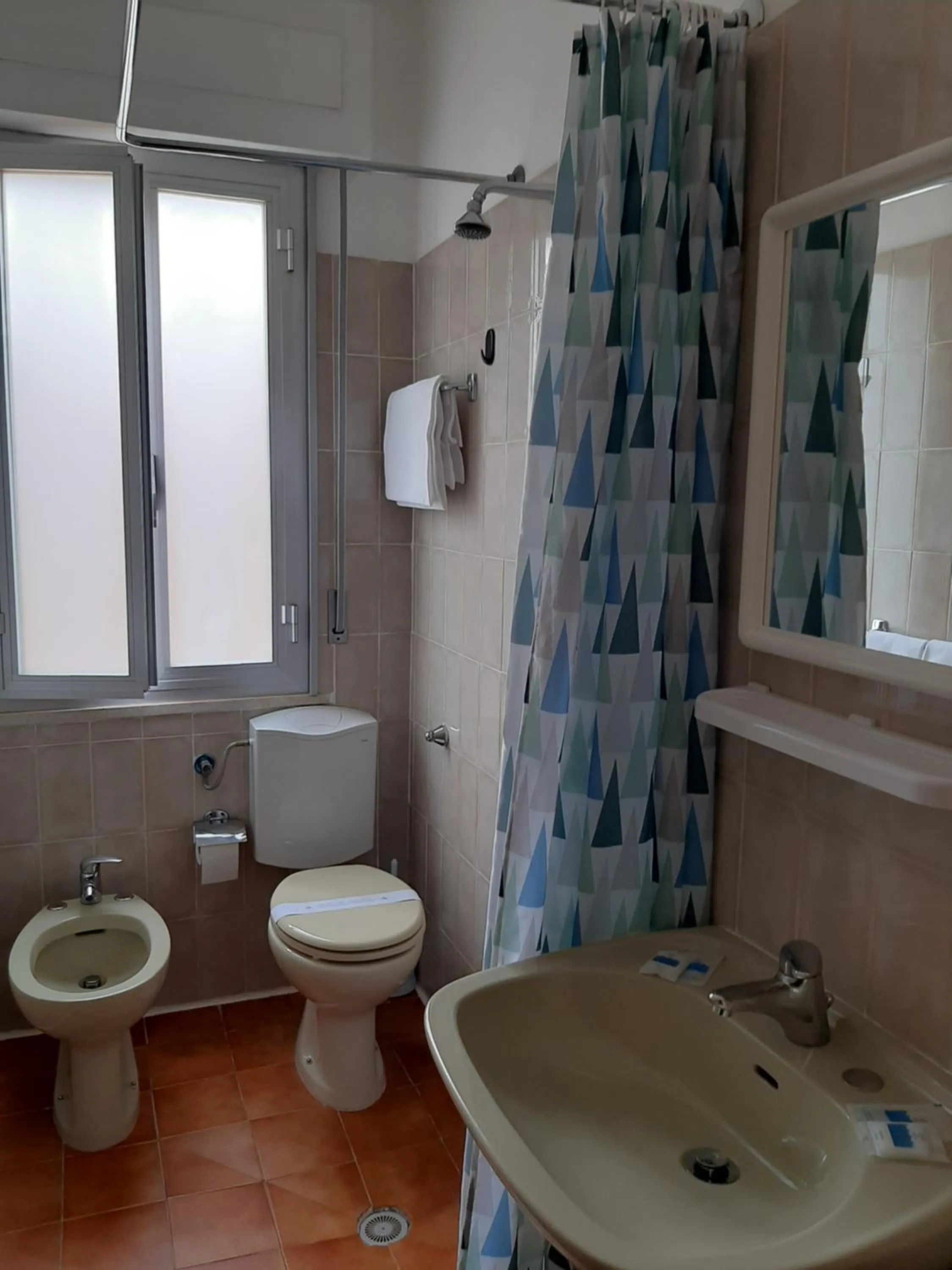 Bathroom in Hotel Cucciolo