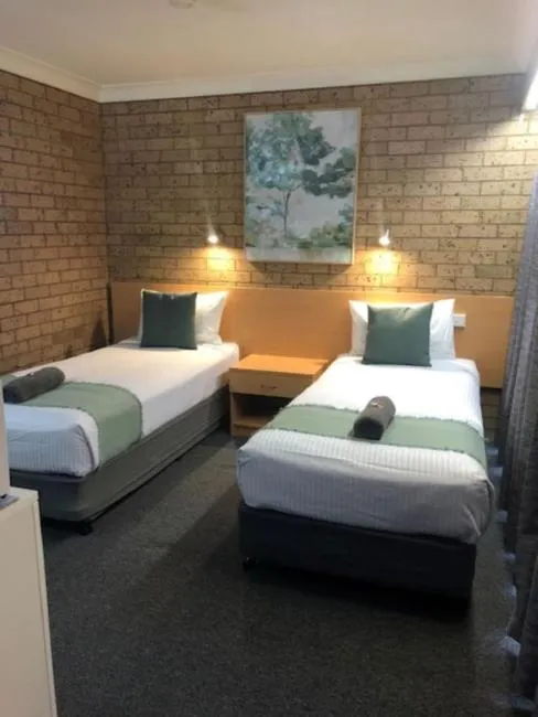 Bed in Muswellbrook Motor Inn