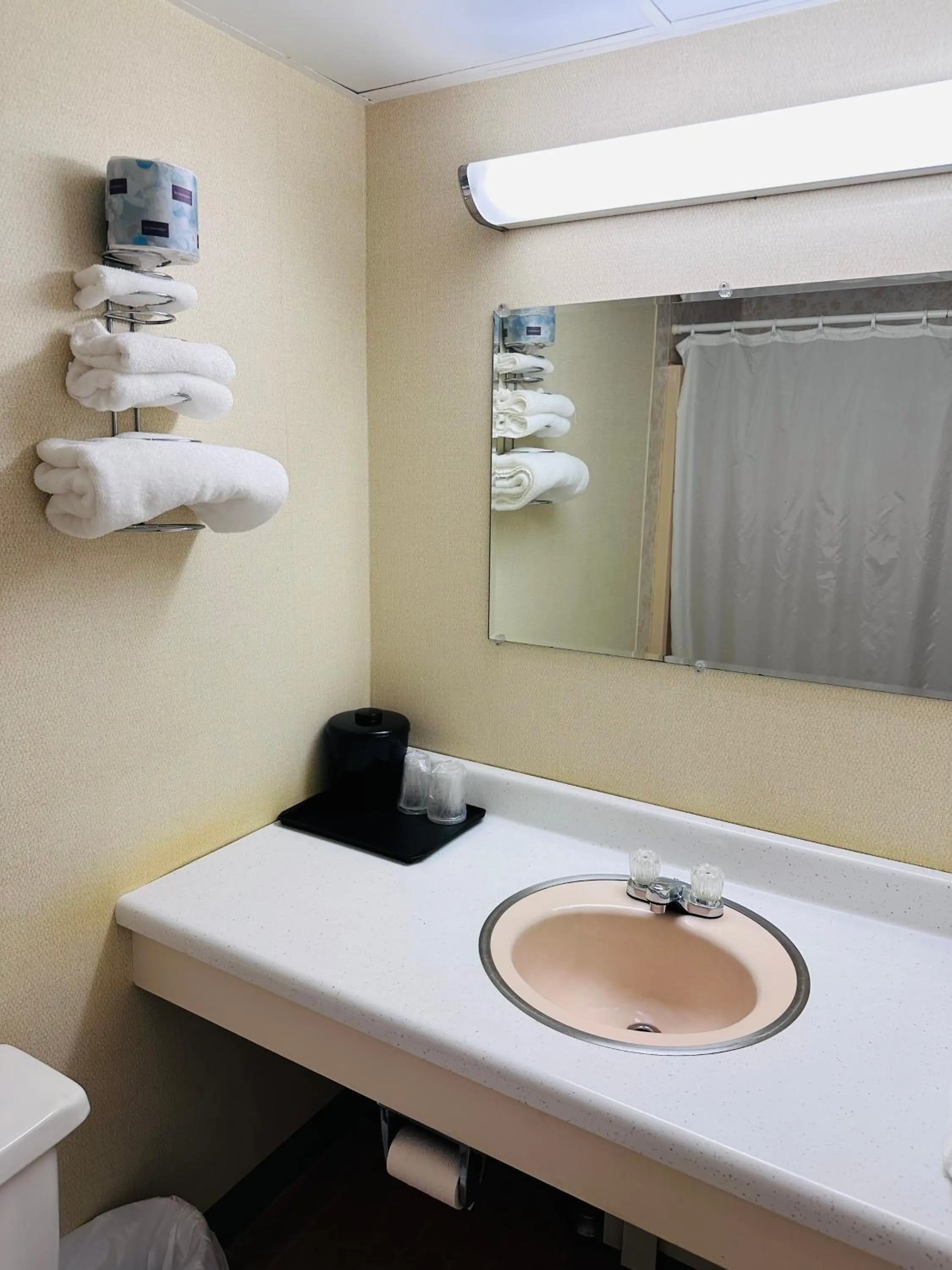 Bathroom in Pamola Motor Lodge