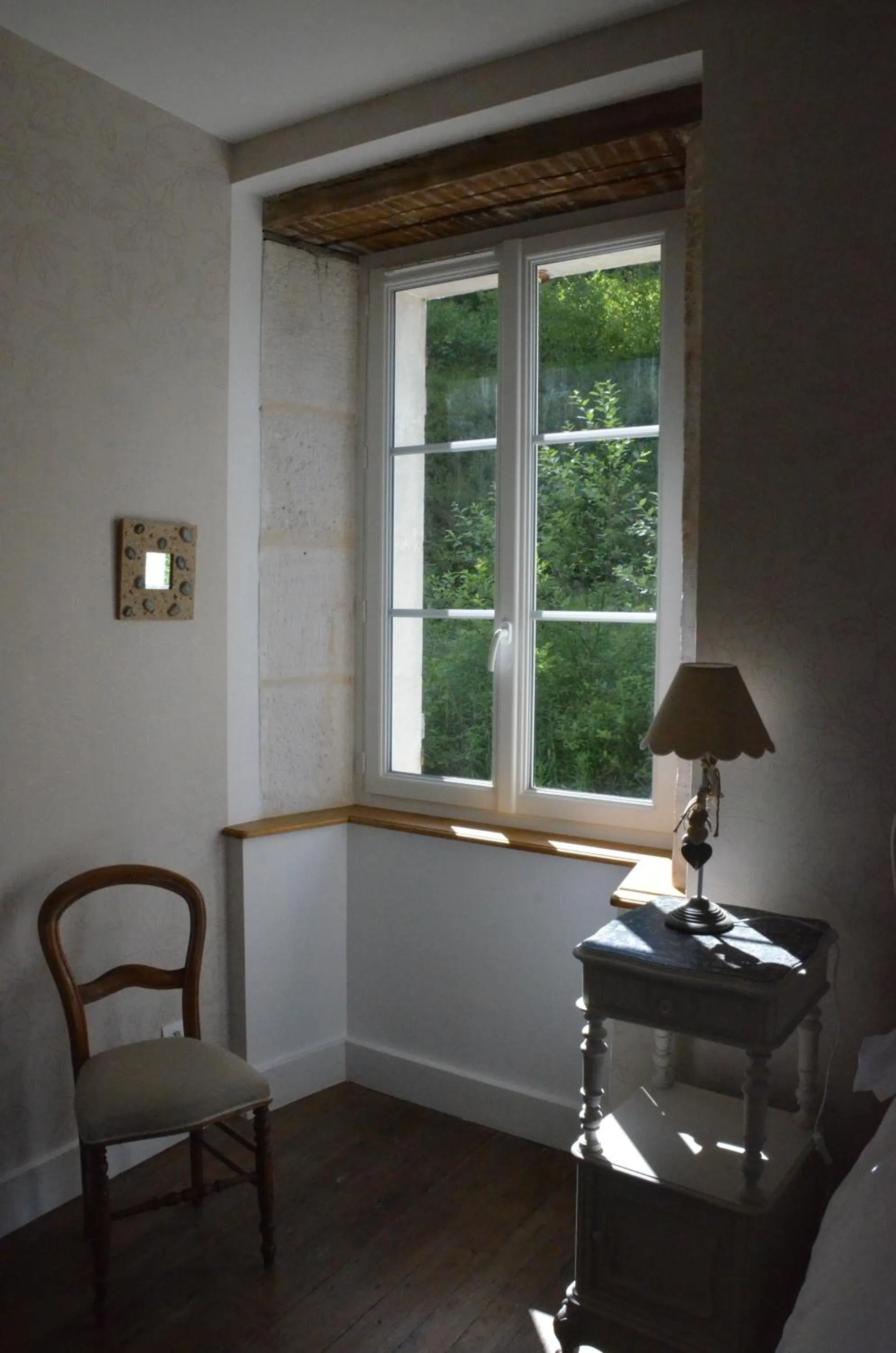 Decorative detail in Gentilhommière Eaux Bleues