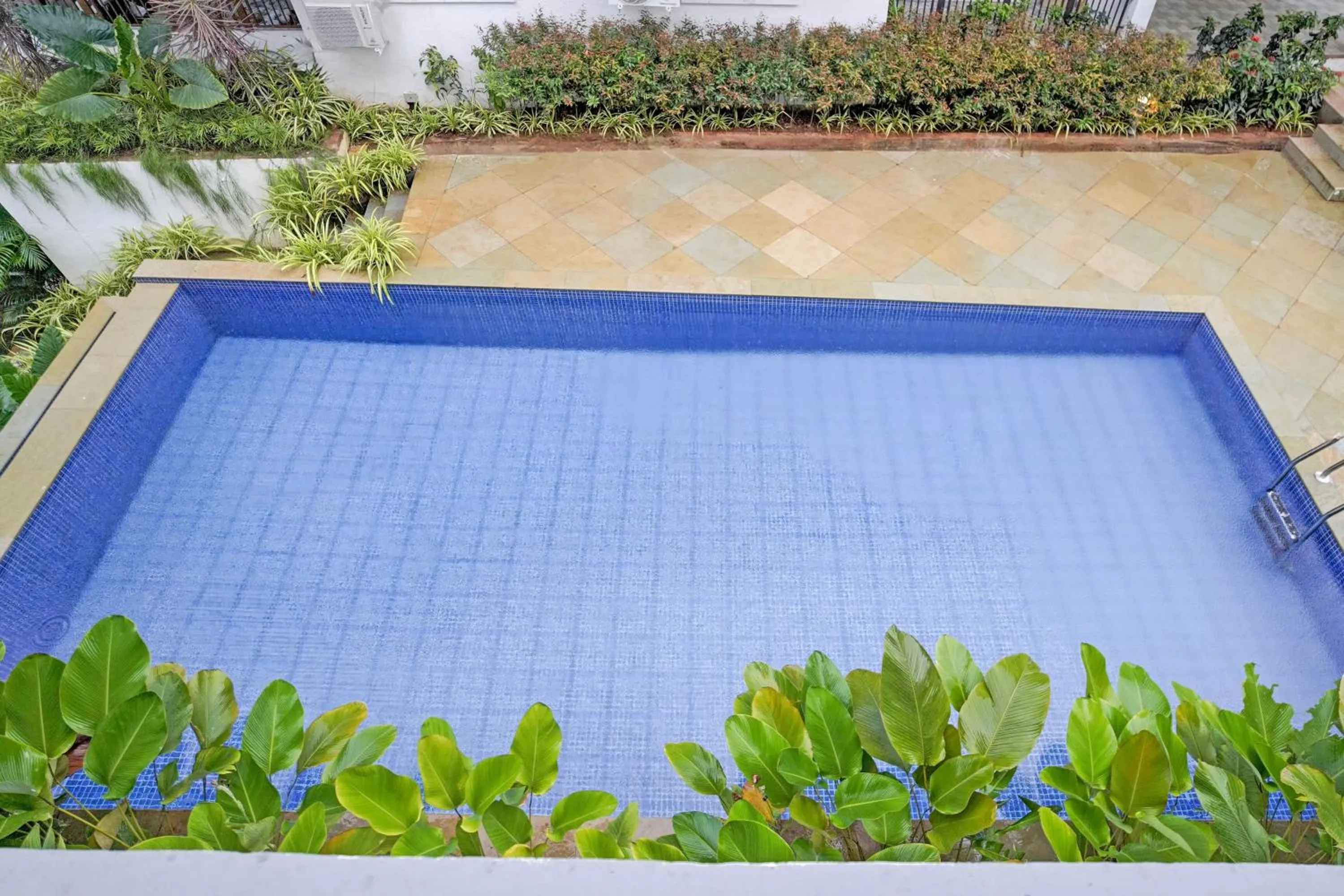 Swimming pool in Naavinya by DanCenter - 1BHK apartment in Siolim