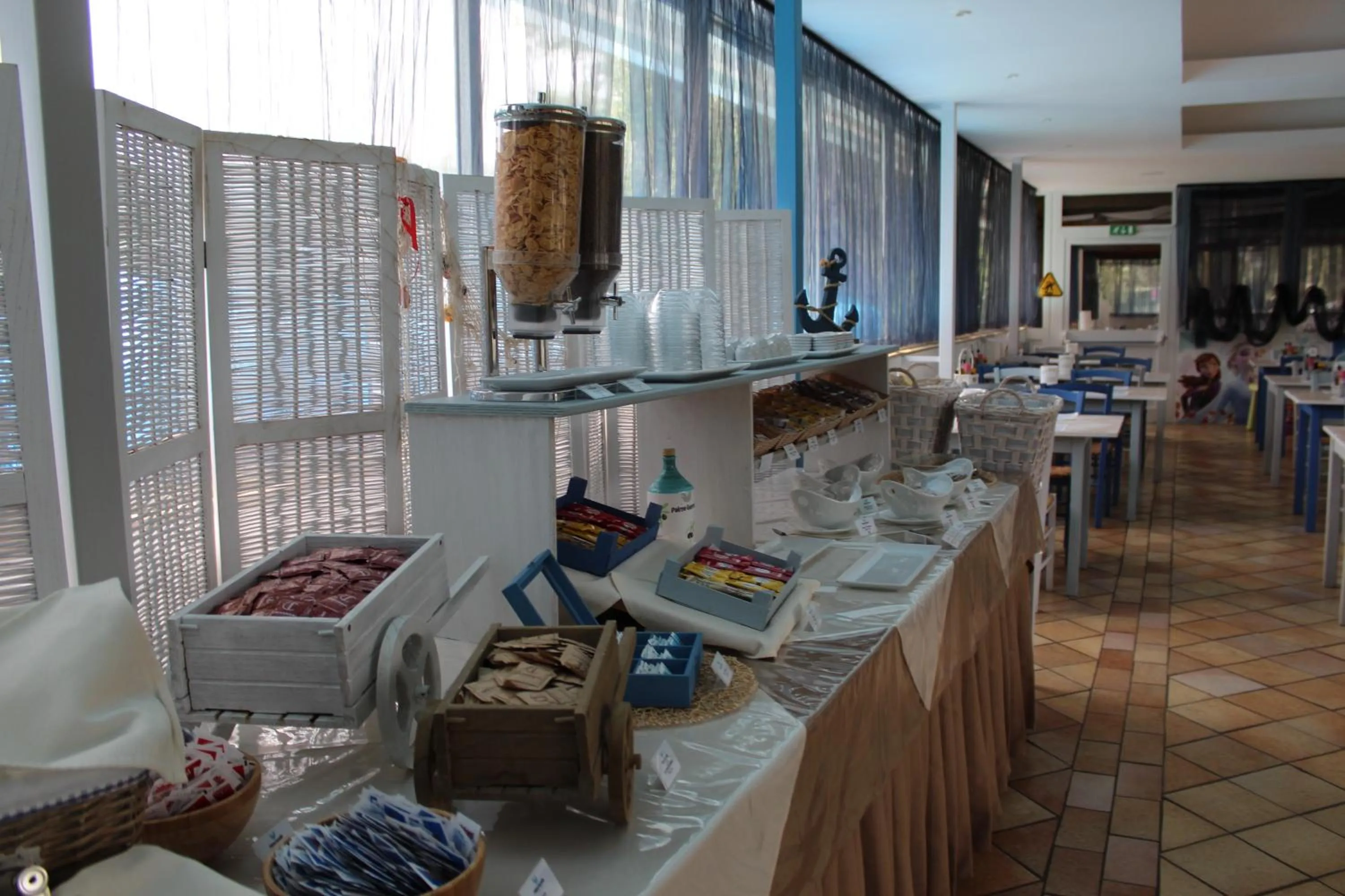 Food and drinks in Hotel Palme Gemelle