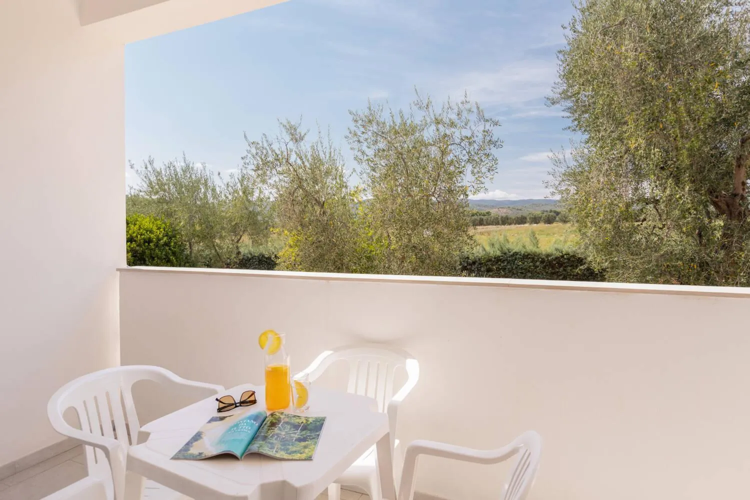 Balcony/Terrace in Hotel Palme Gemelle