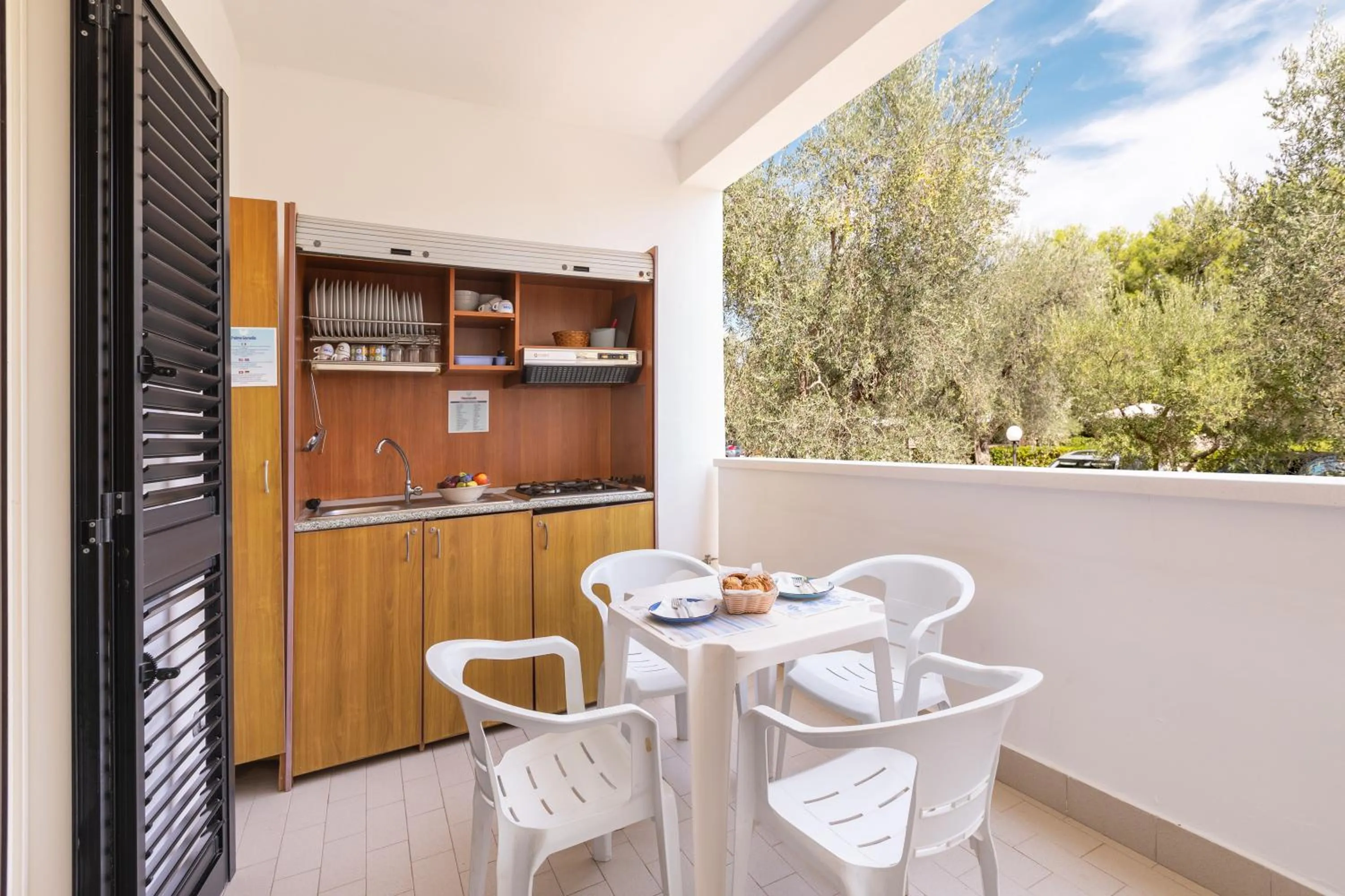 Kitchen or kitchenette in Hotel Palme Gemelle