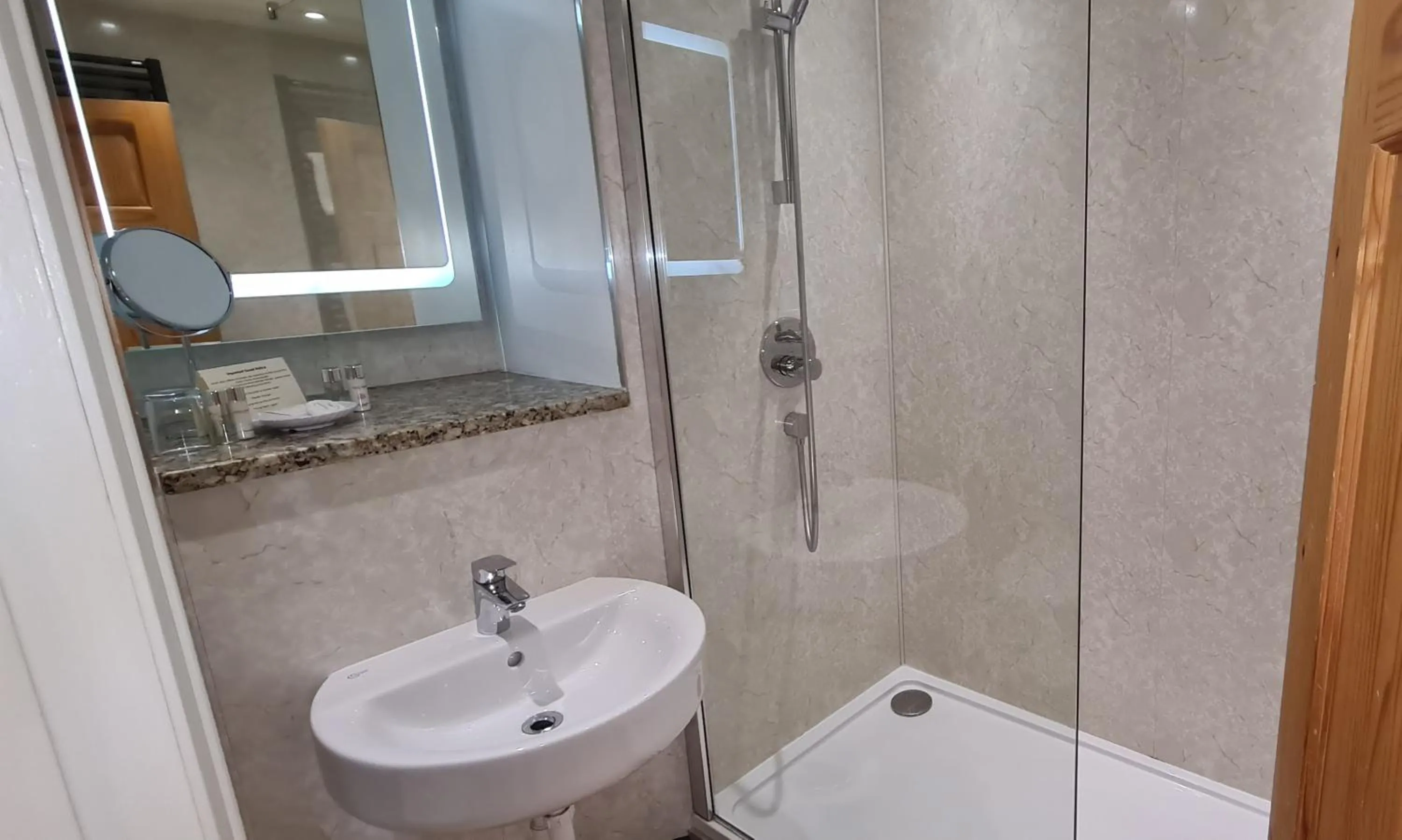 Bathroom in Biggin Hall Country House Hotel