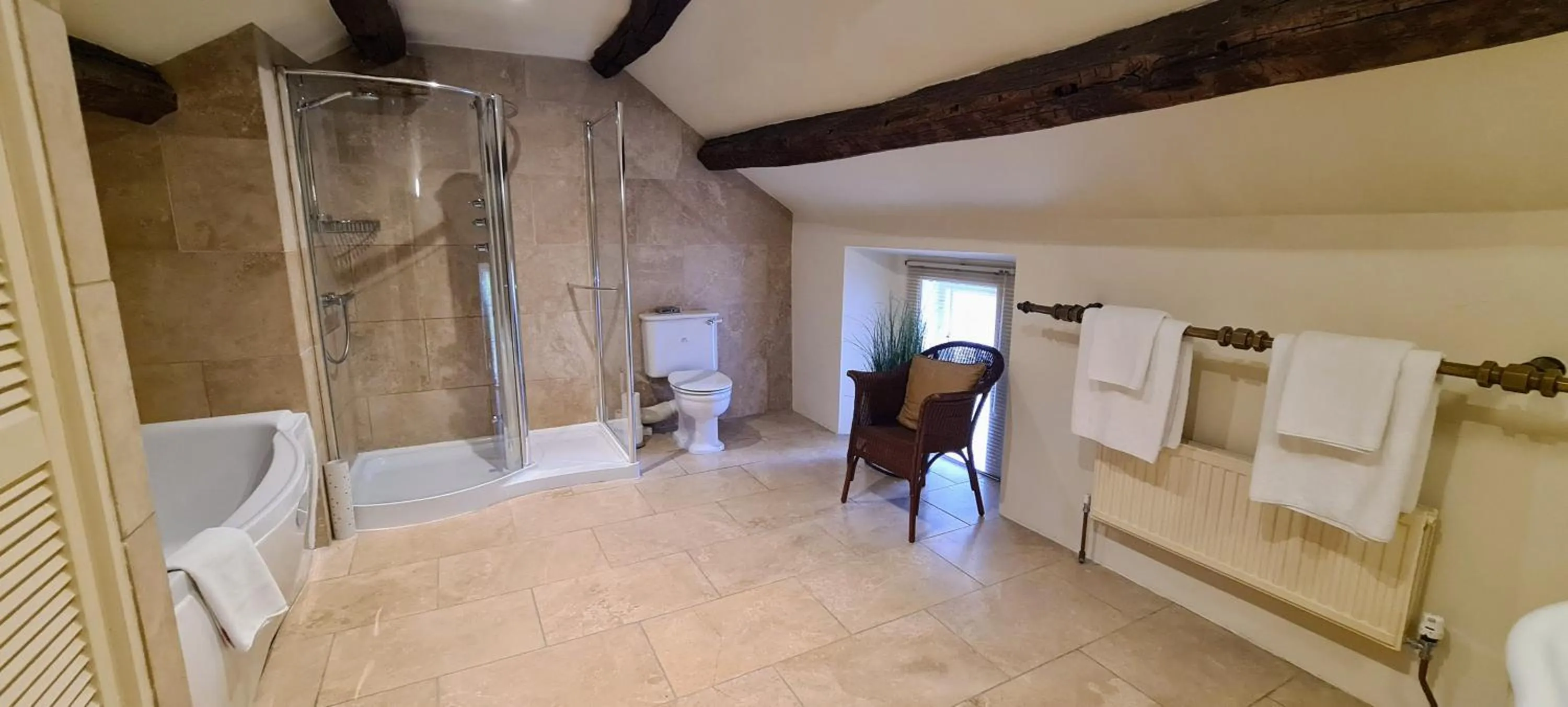 Bathroom in Biggin Hall Country House Hotel