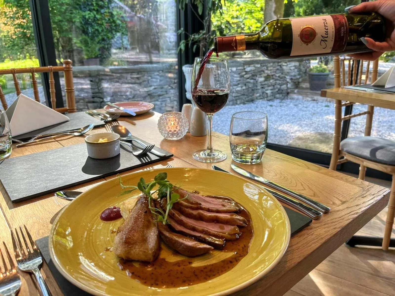 Restaurant/places to eat in Biggin Hall Country House Hotel