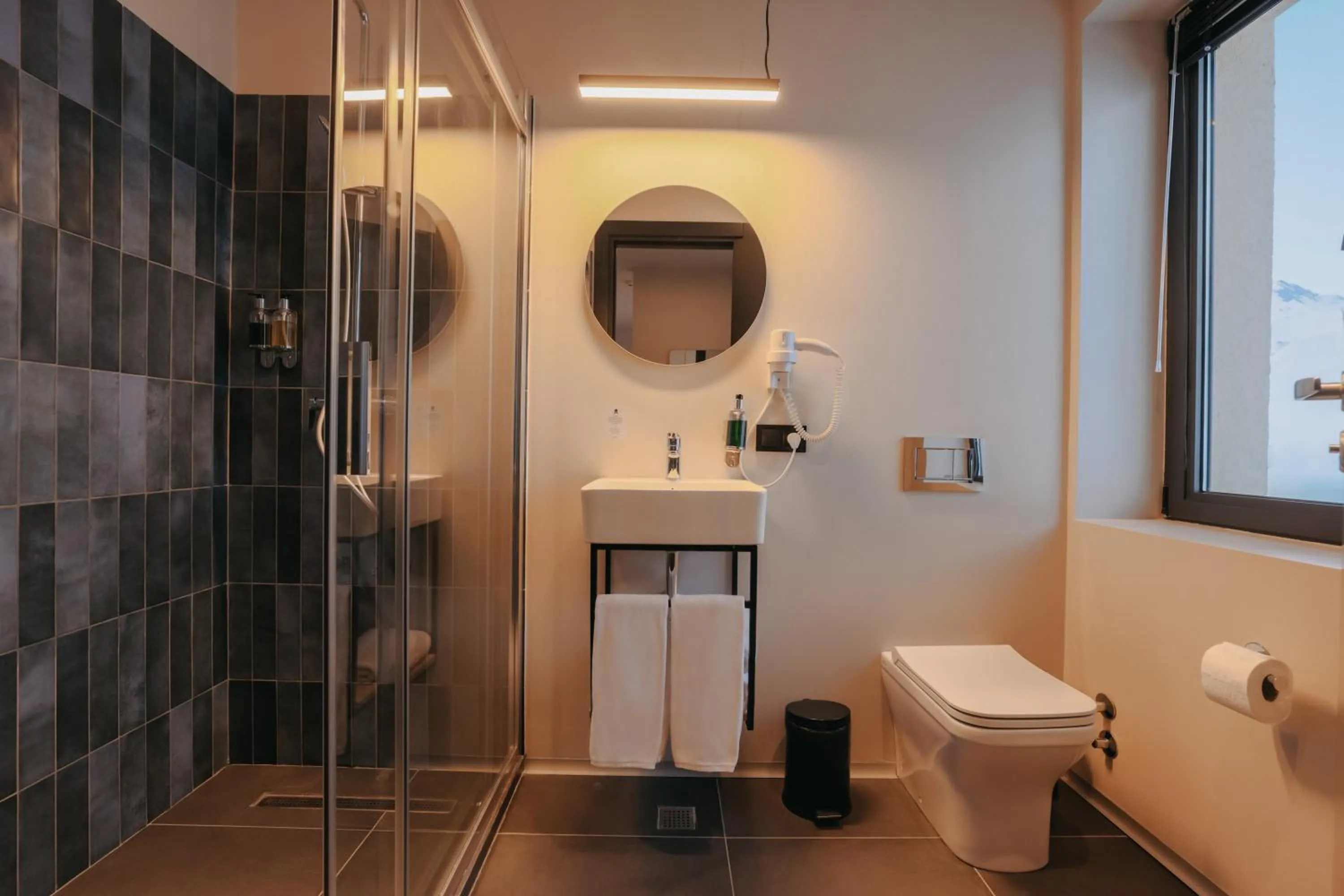 Shower in Alpina Hotel Gudauri