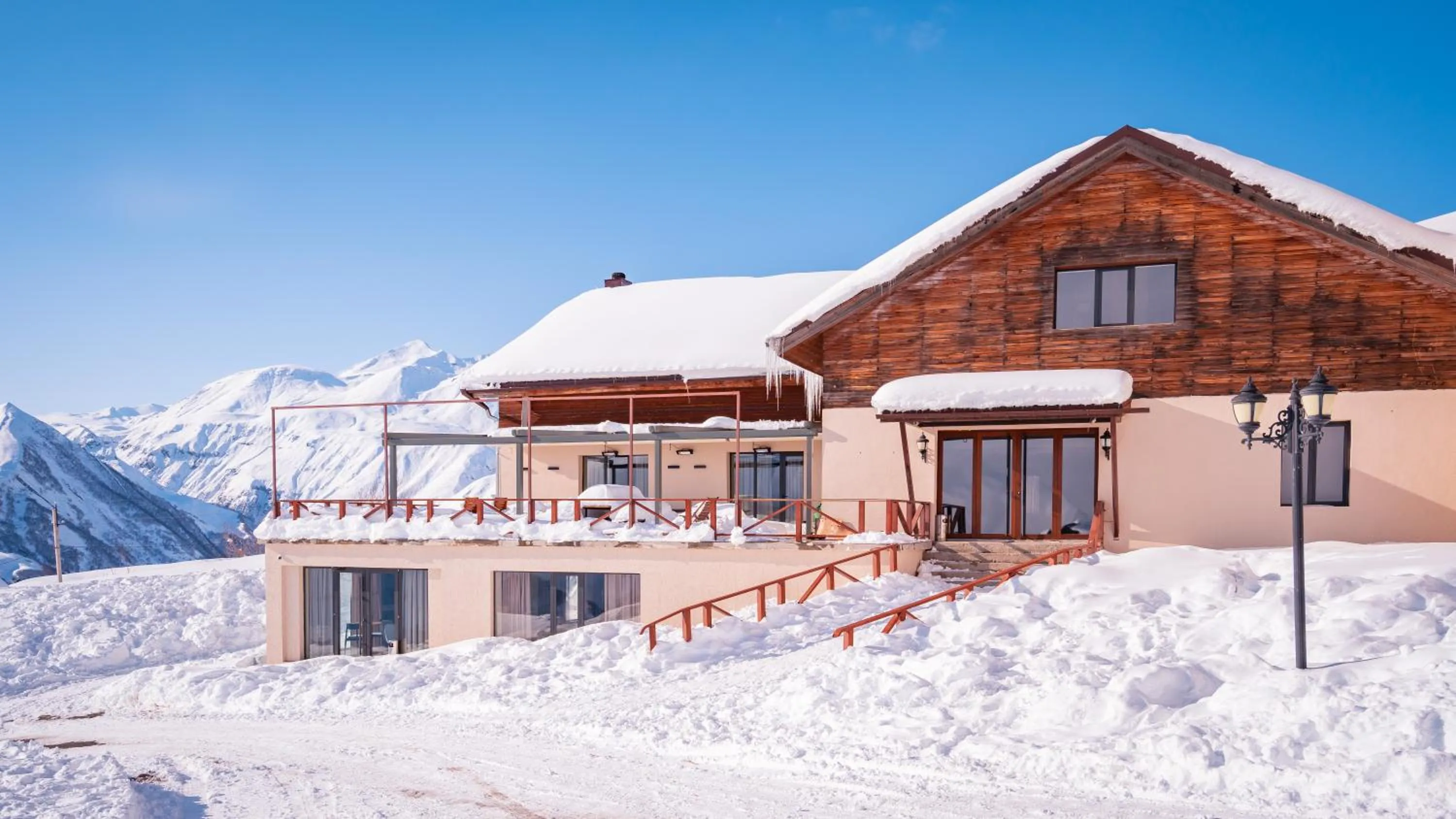 Property building in Alpina Hotel Gudauri