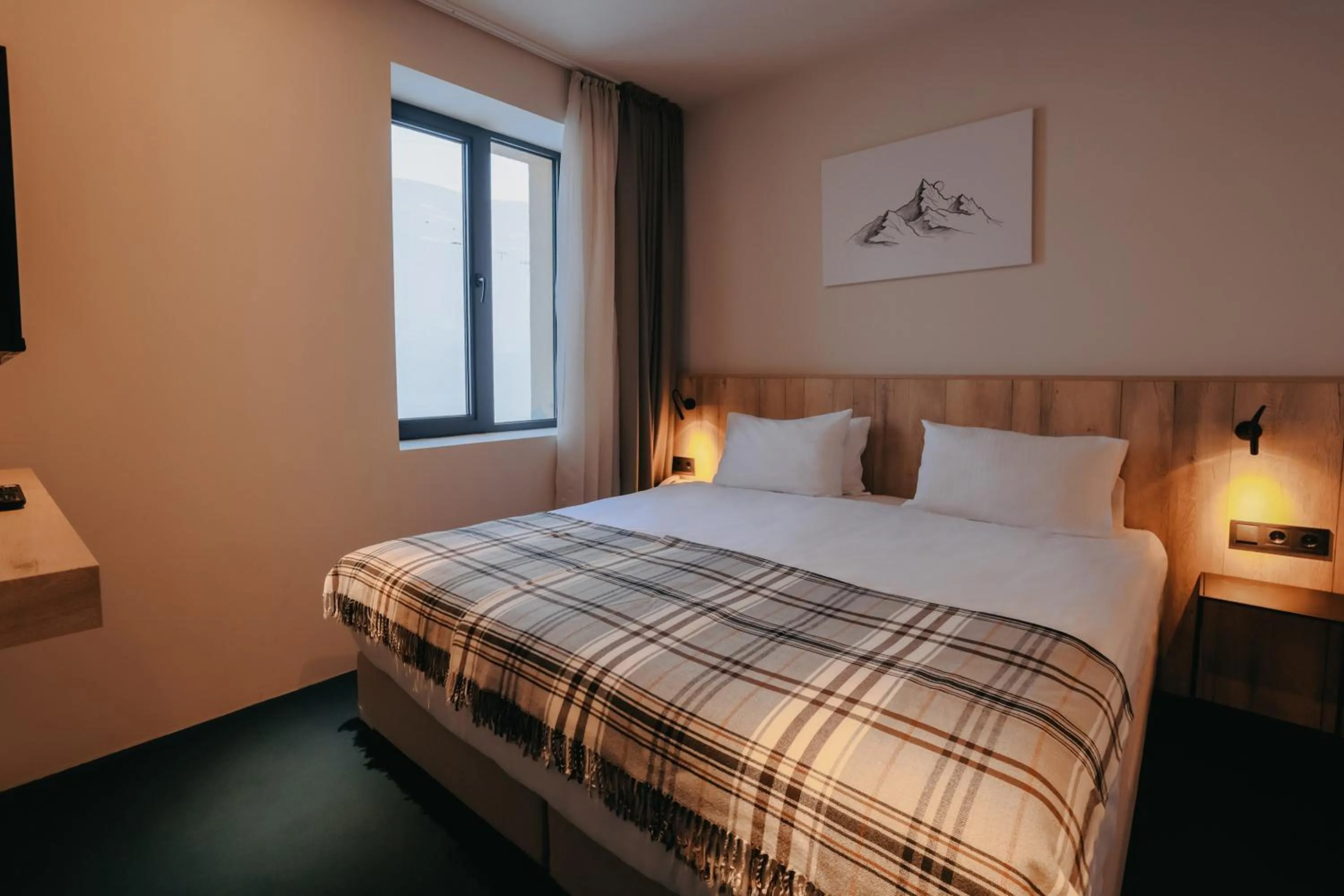 Bed in Alpina Hotel Gudauri