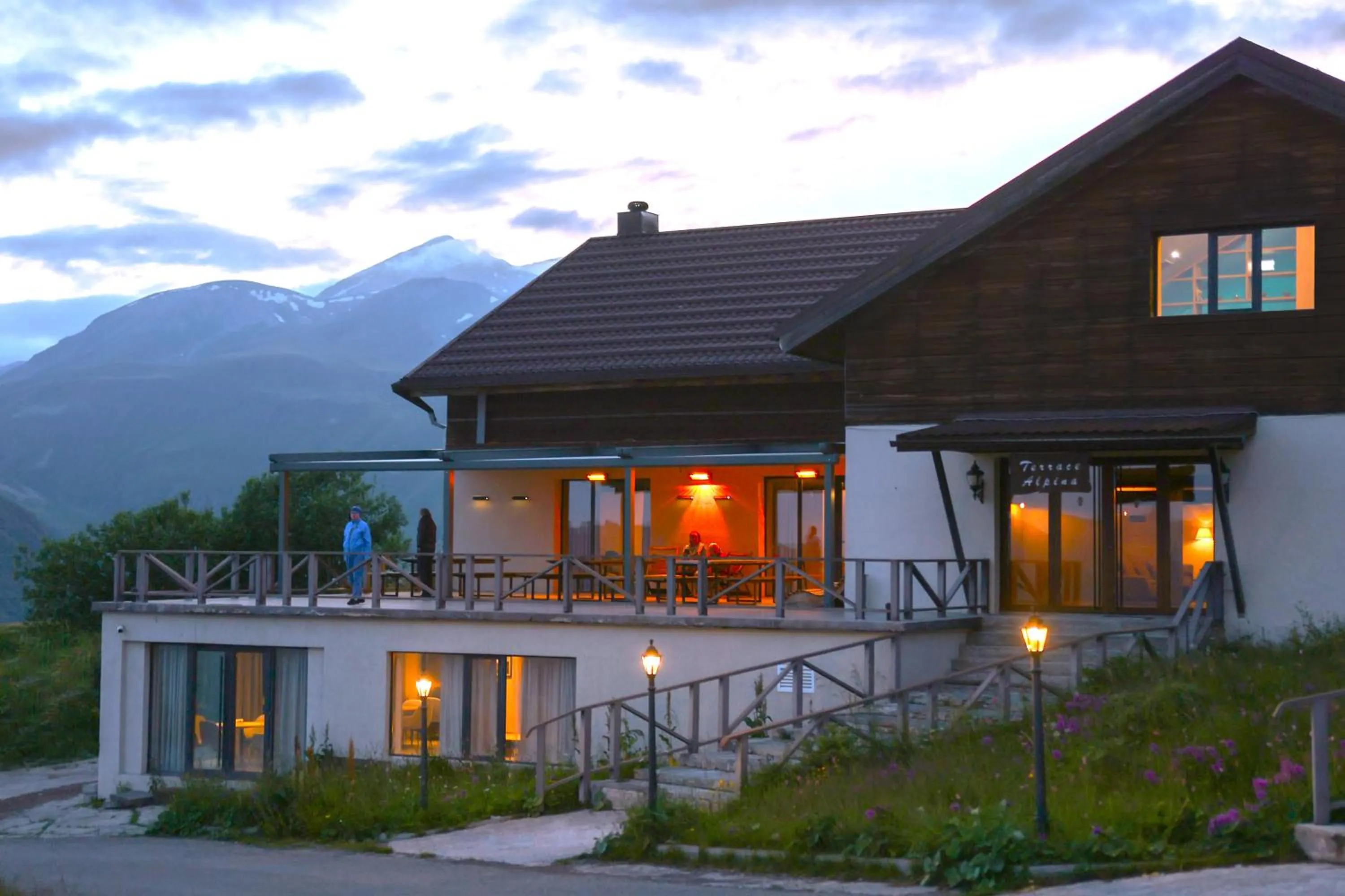 Property building in Alpina Hotel Gudauri