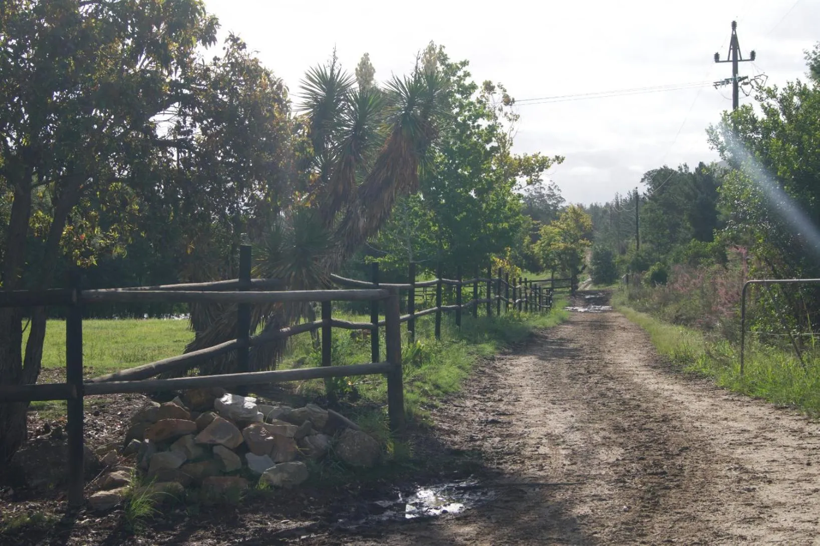 Garden in Buffelsdam Country House