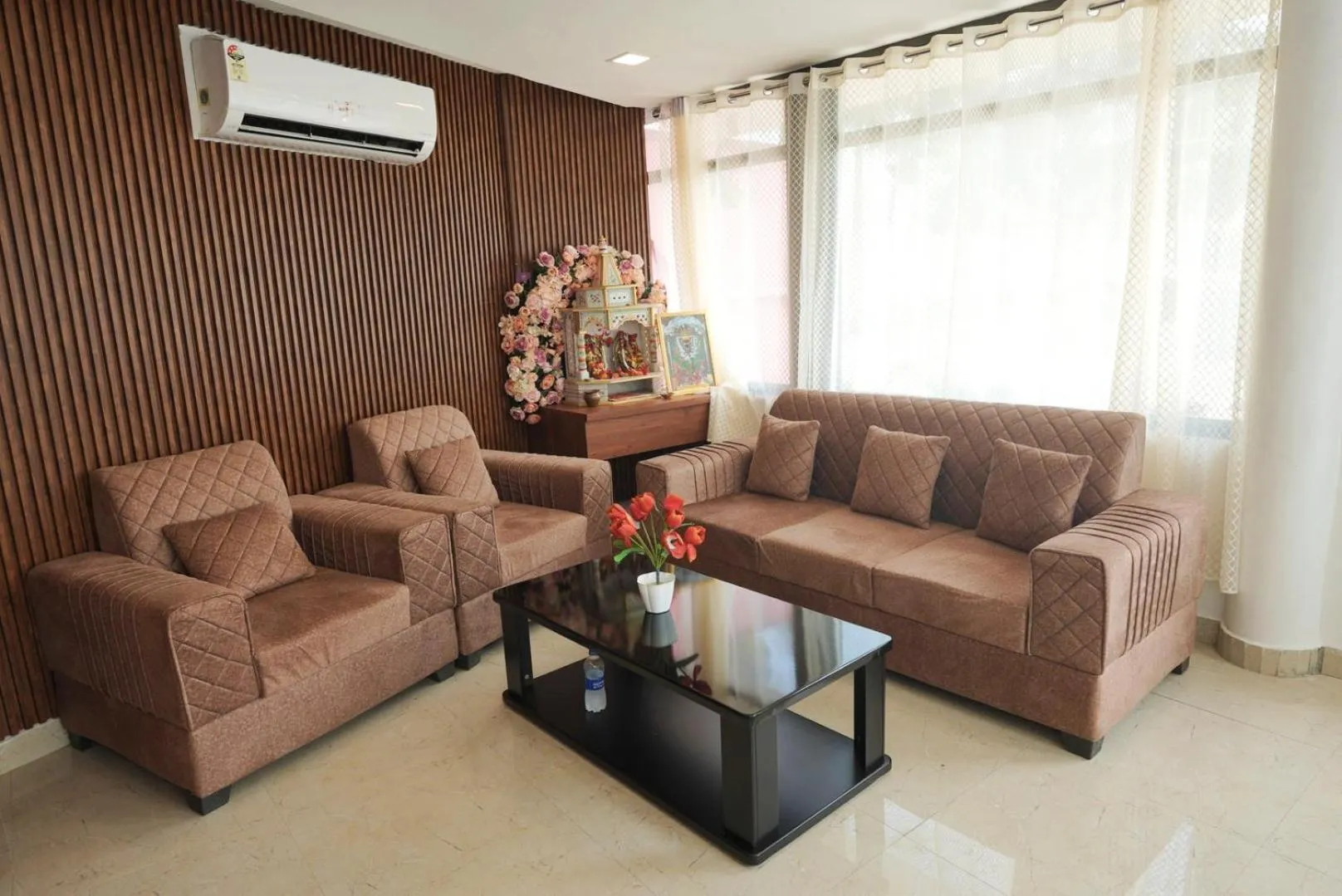 Seating area in The Retreat