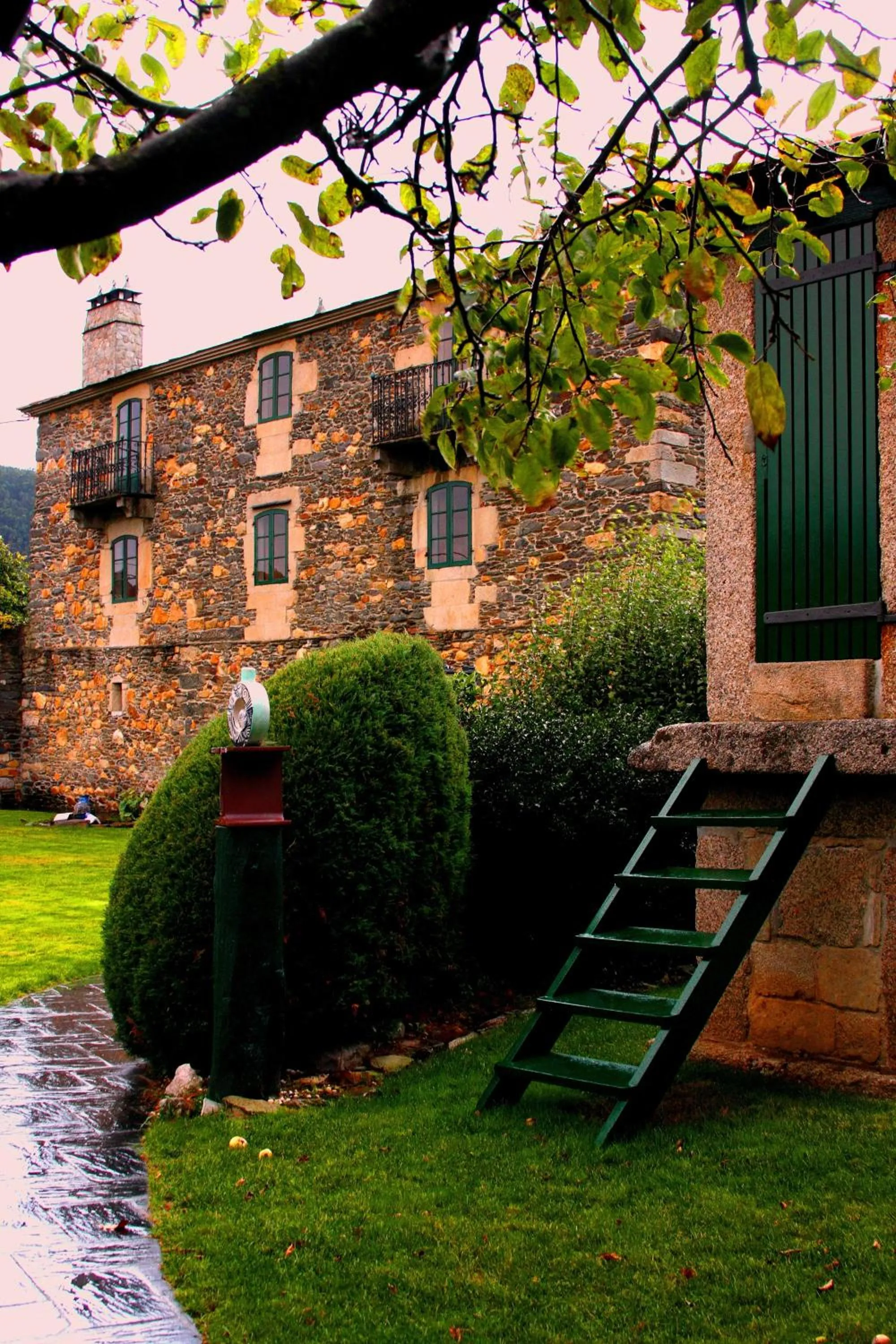 Facade/entrance in Pazo da Trave