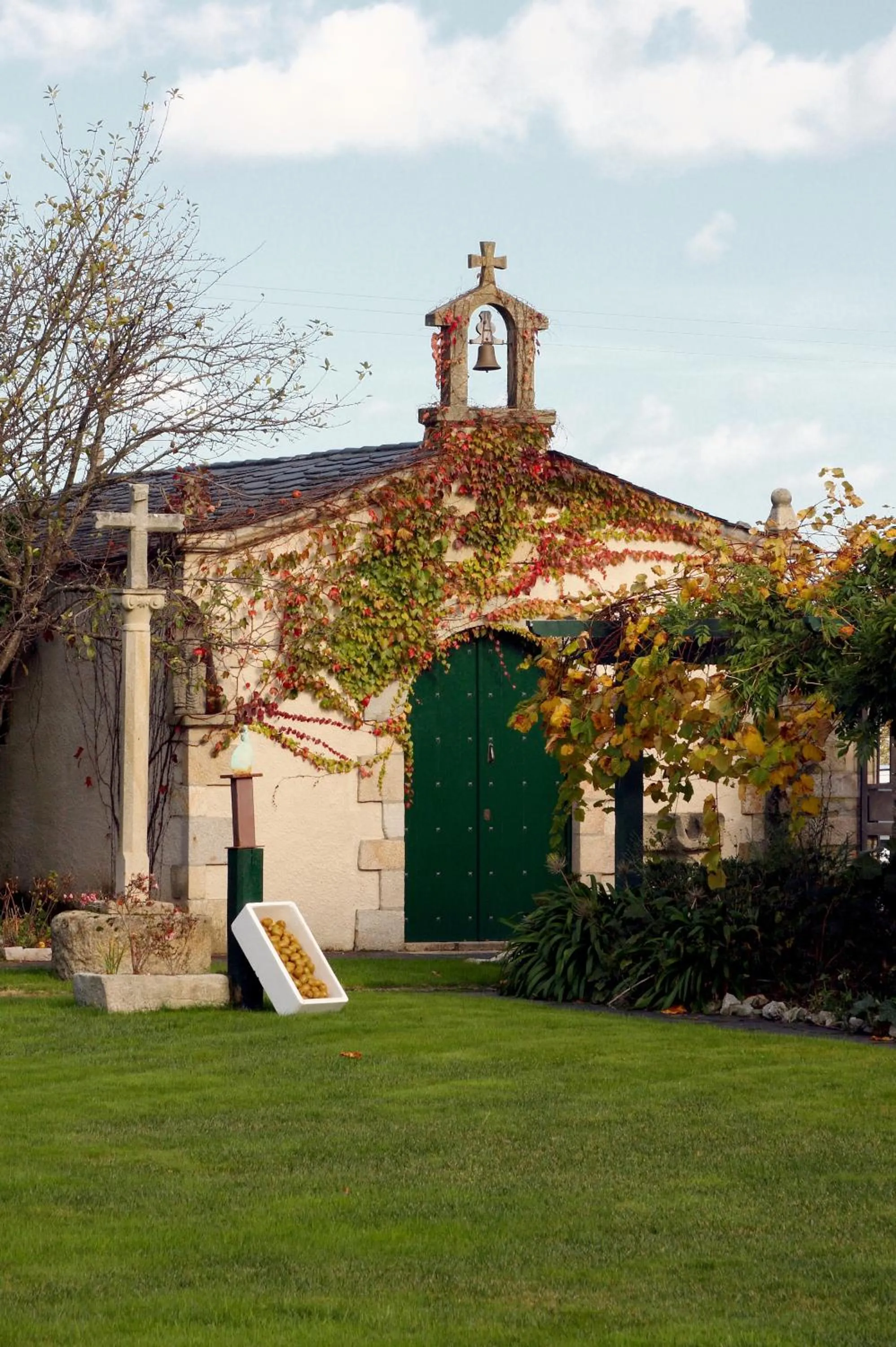 Facade/entrance in Pazo da Trave