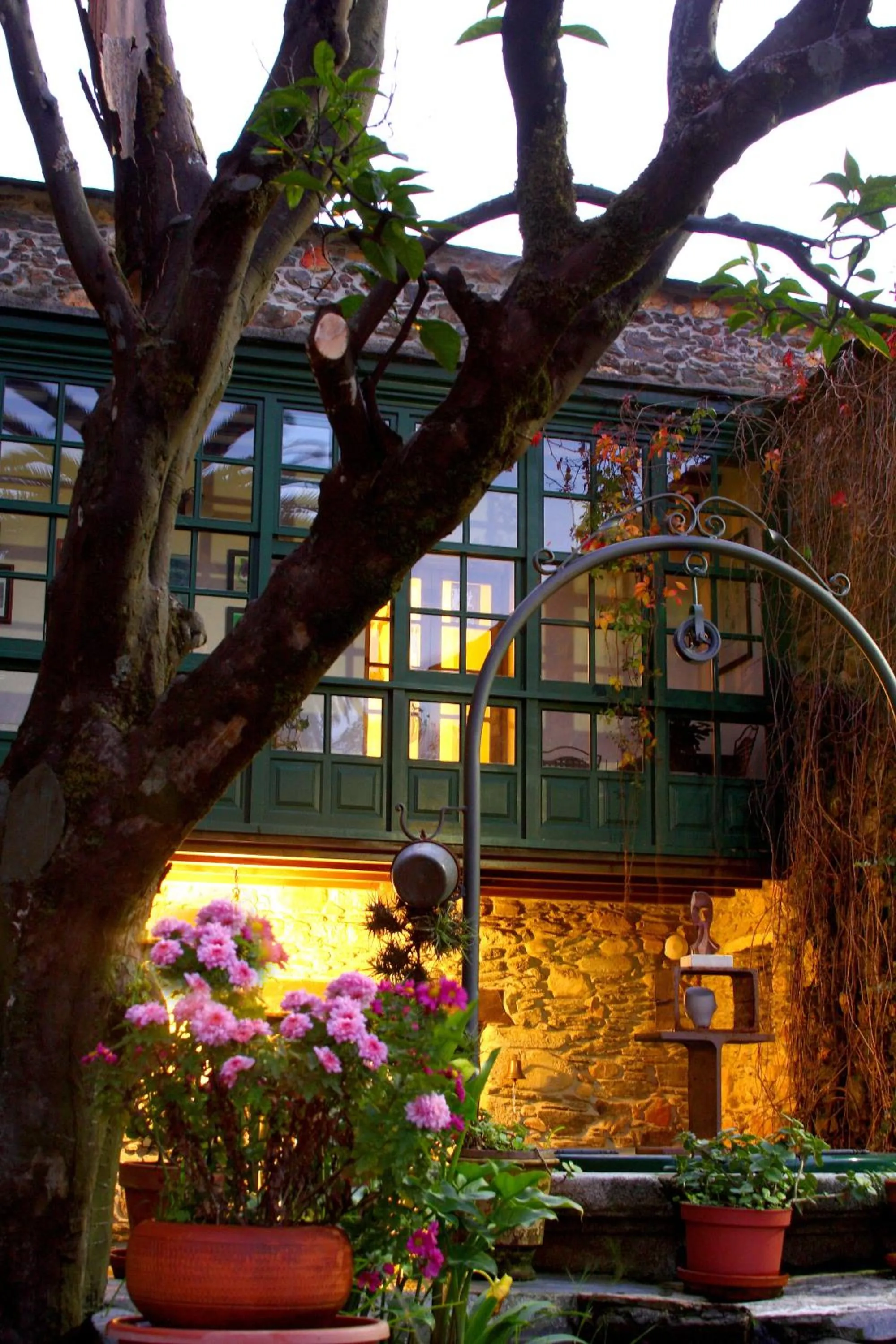 Facade/entrance in Pazo da Trave