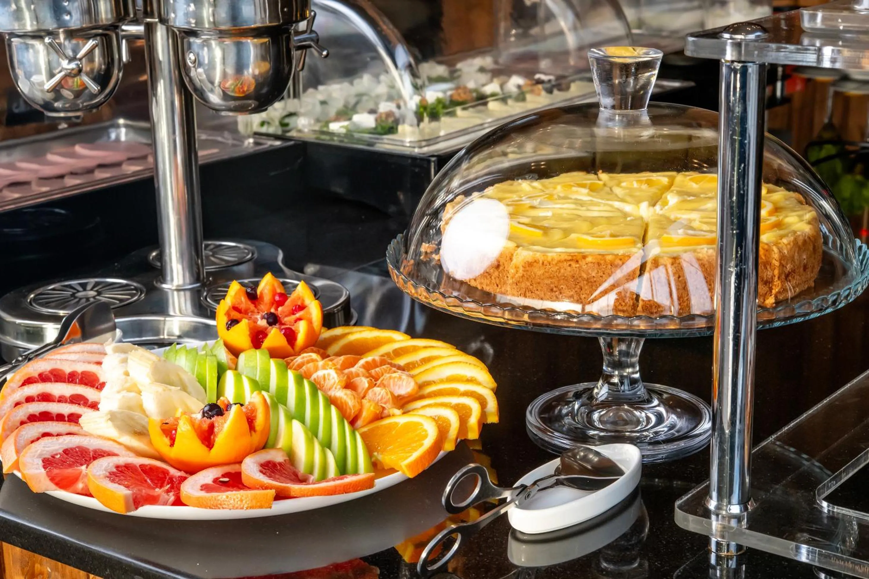 Breakfast in Urban Boutique Hotel