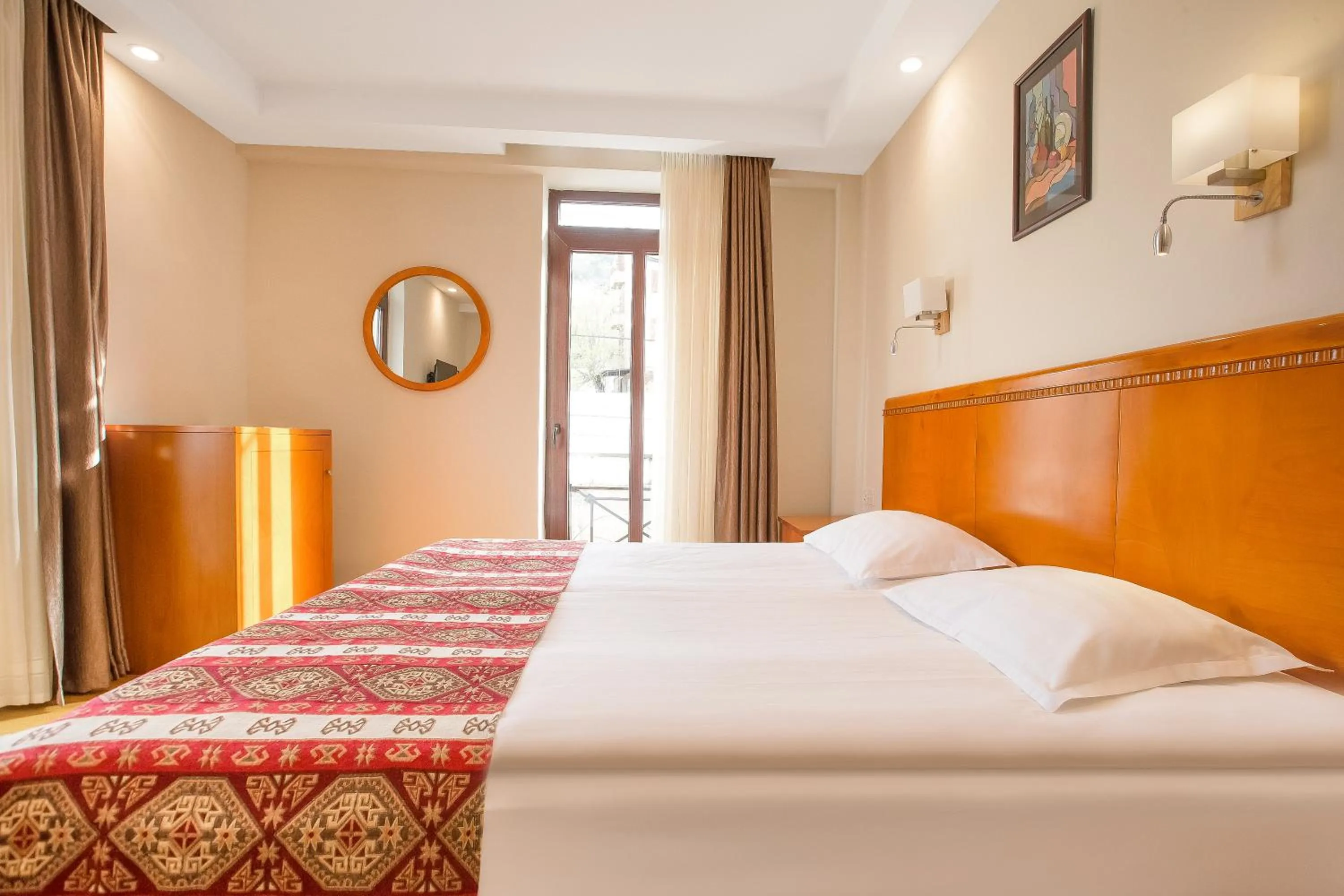 Bed in Urban Boutique Hotel