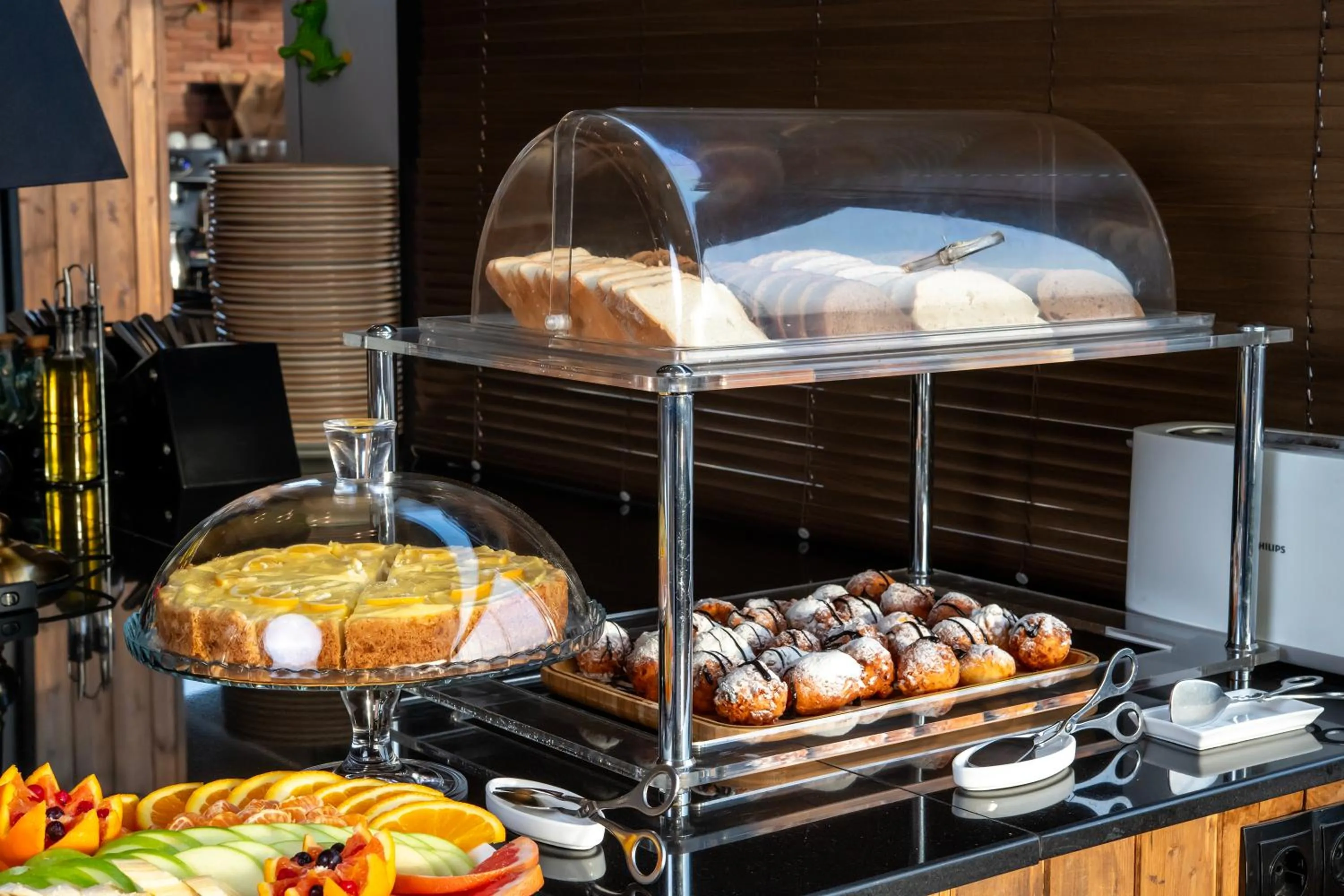 Breakfast in Urban Boutique Hotel