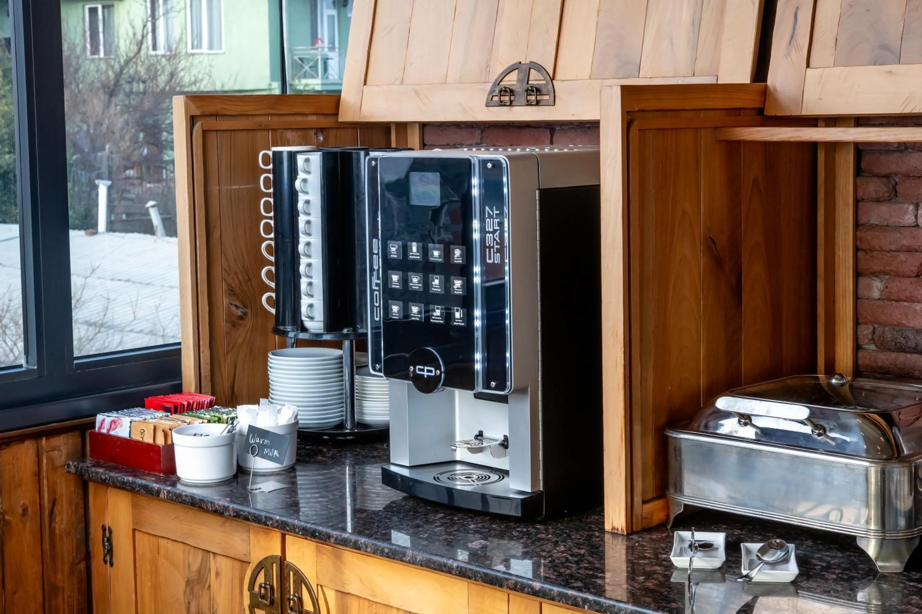 Breakfast in Urban Boutique Hotel