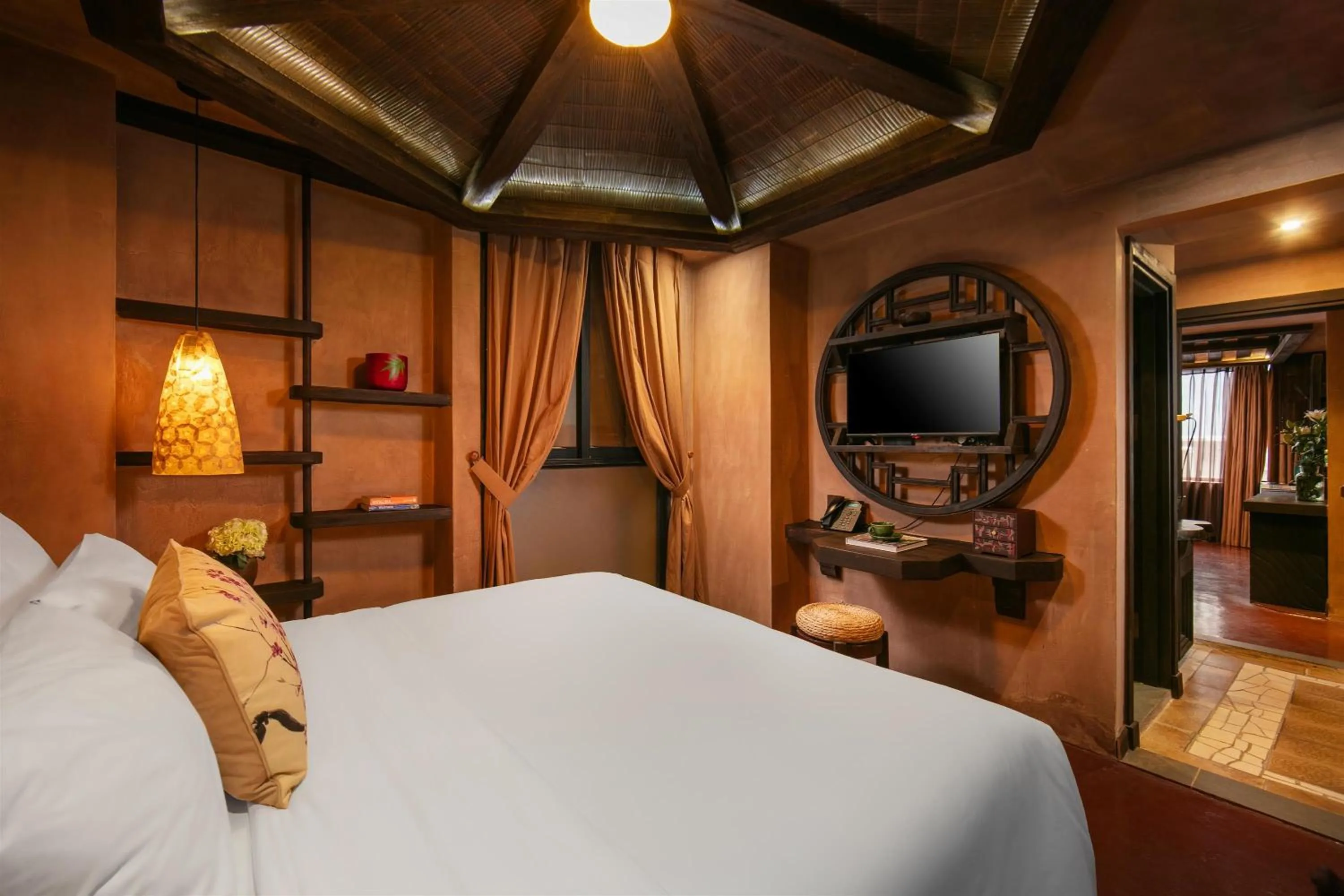 Bed in Kecho Legacy Hotel Hanoi & Spa